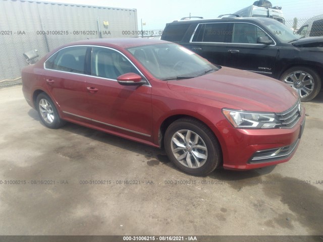 volkswagen passat 2017 1vwat7a38hc016046