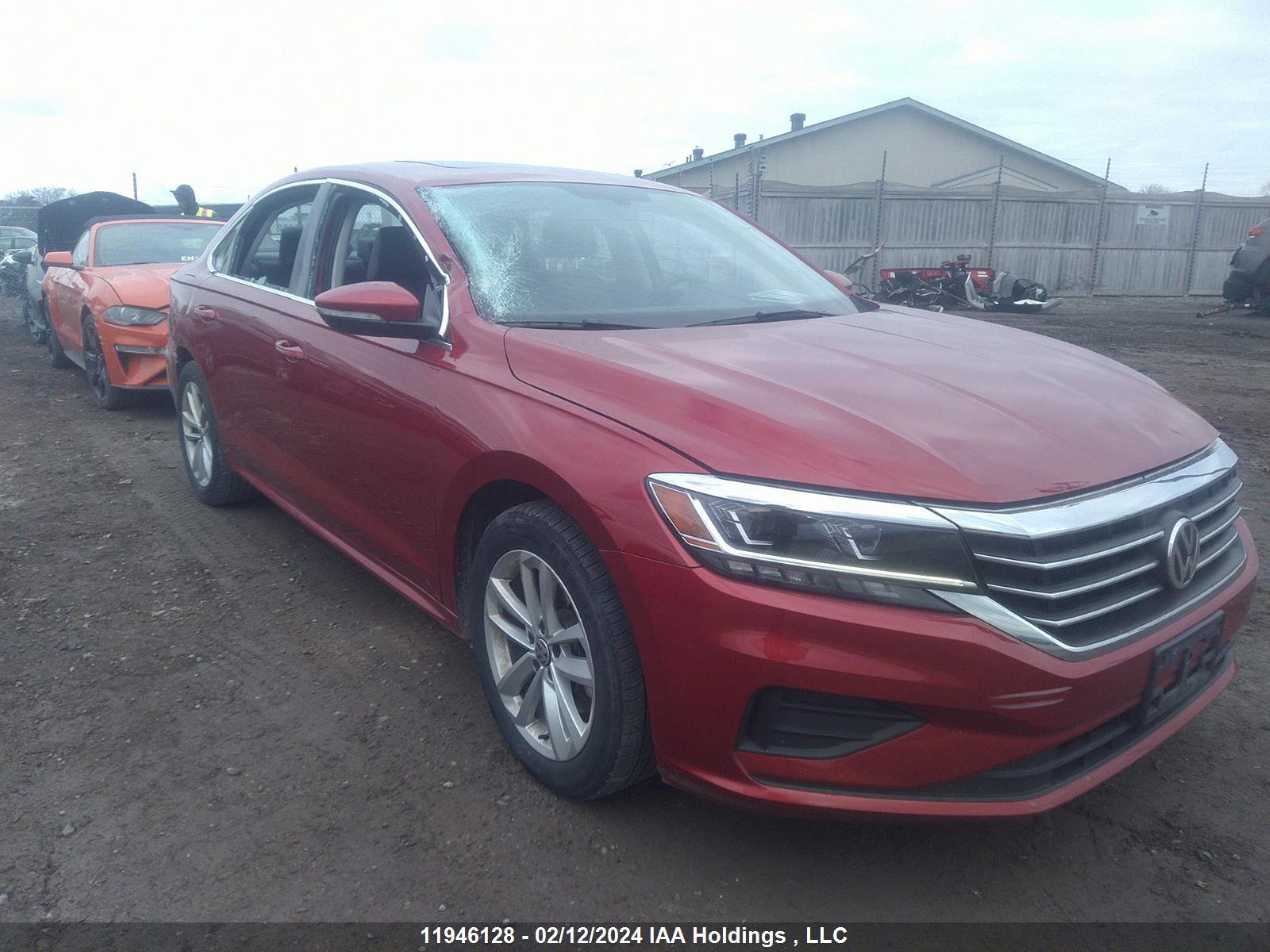 volkswagen passat 2021 1vwba7a32mc018749