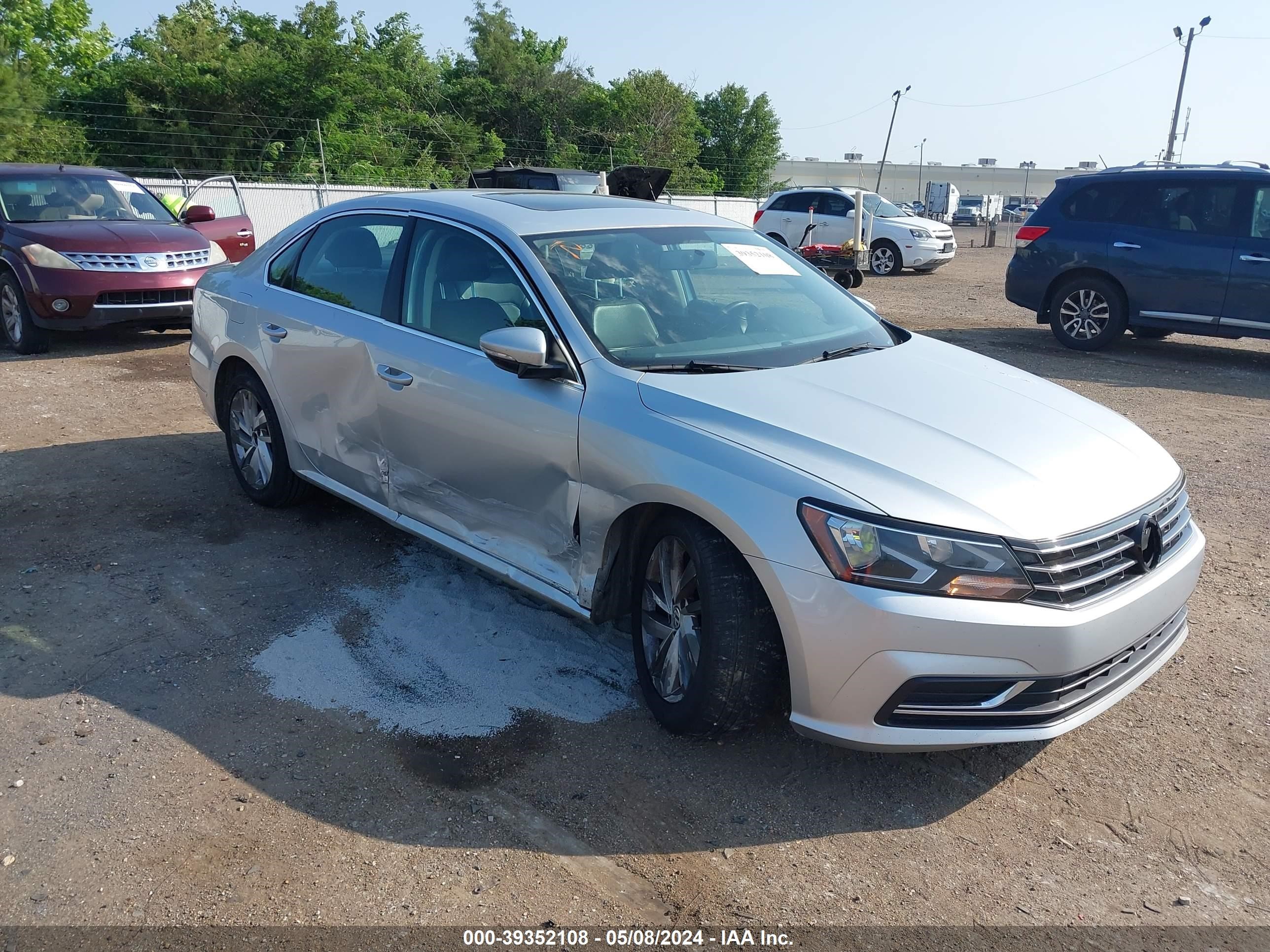 volkswagen passat 2018 1vwba7a34jc019140