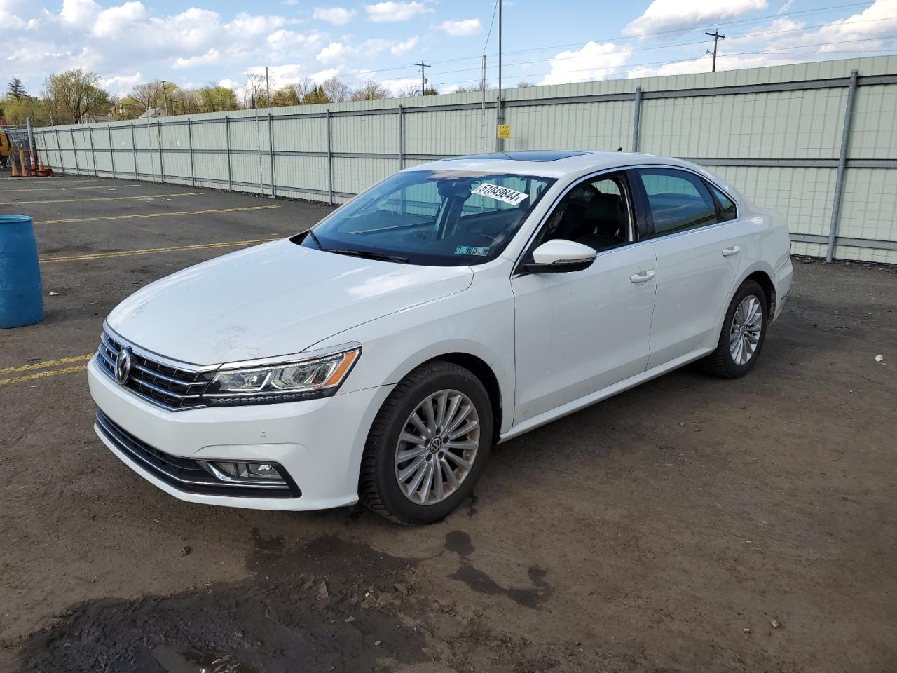 volkswagen passat 2018 1vwba7a3xjc021717