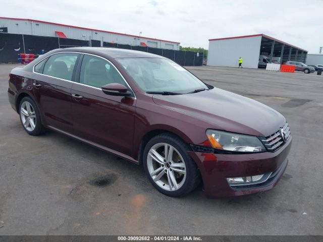 volkswagen passat 2012 1vwbm7a36cc101445