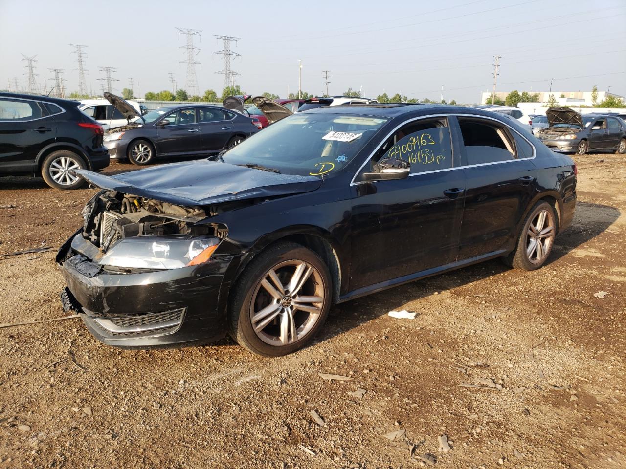 volkswagen passat 2014 1vwbn7a30ec094623