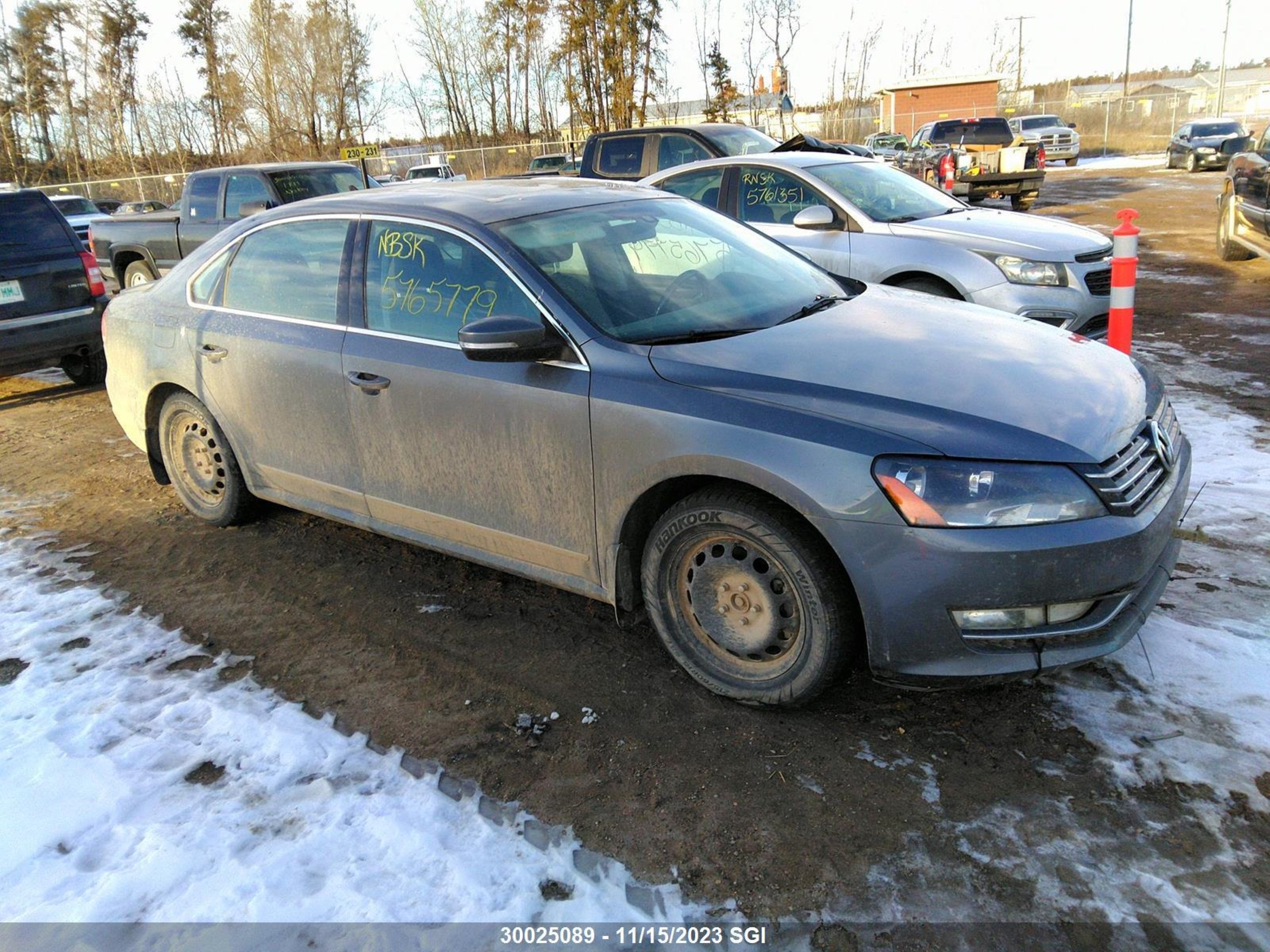 volkswagen passat 2014 1vwbn7a36ec045510