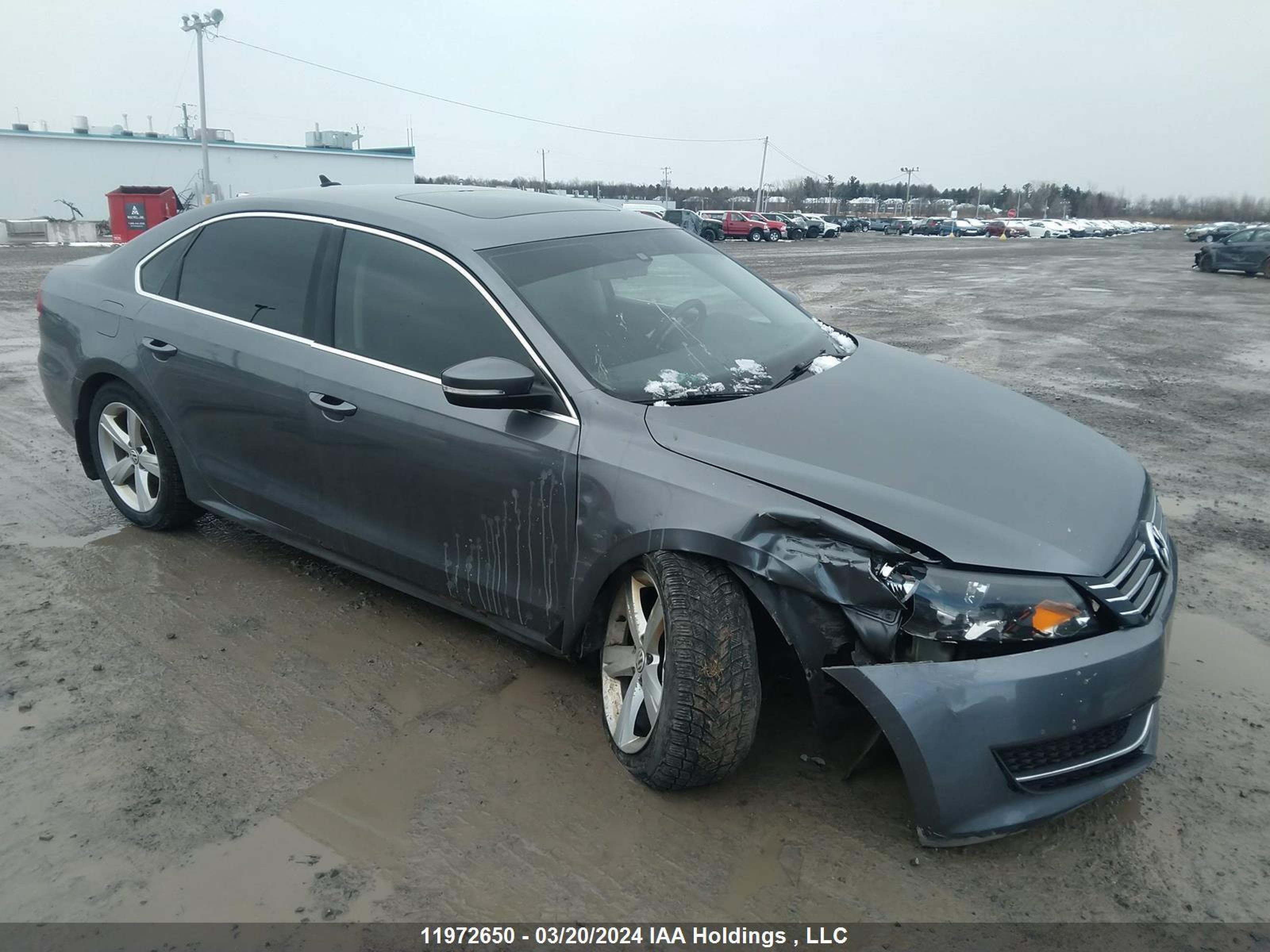 volkswagen passat 2014 1vwbs7a36ec071548