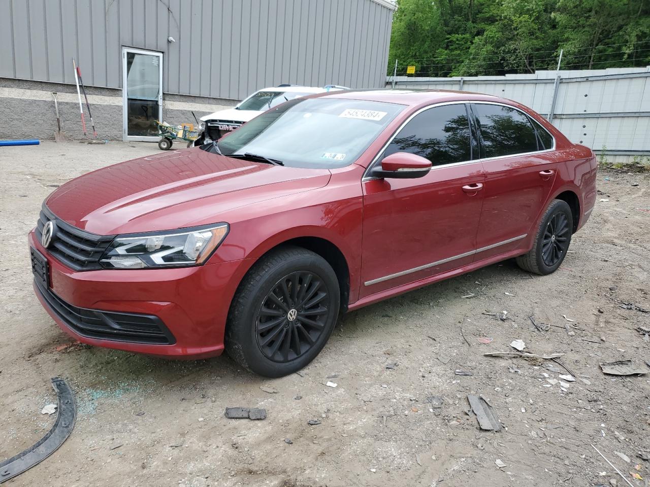 volkswagen passat 2017 1vwbt7a30hc073314