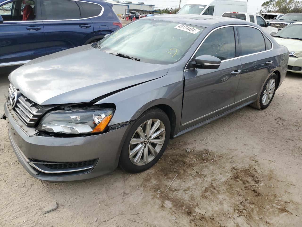 volkswagen passat 2013 1vwch7a3xdc106626