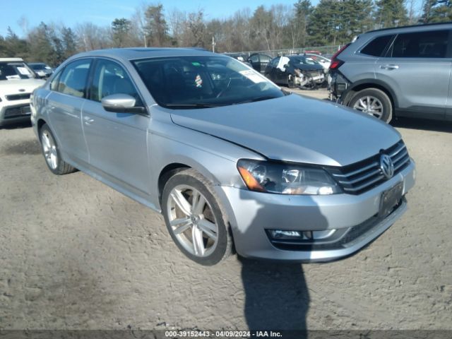 volkswagen passat 2013 1vwcn7a31dc042159