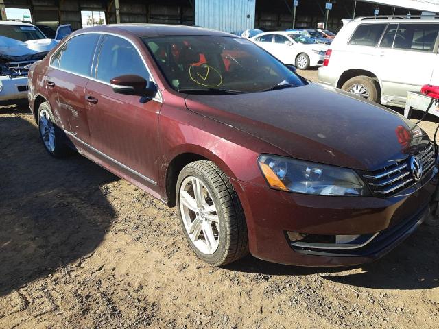 volkswagen passat 2013 1vwcn7a36dc103697