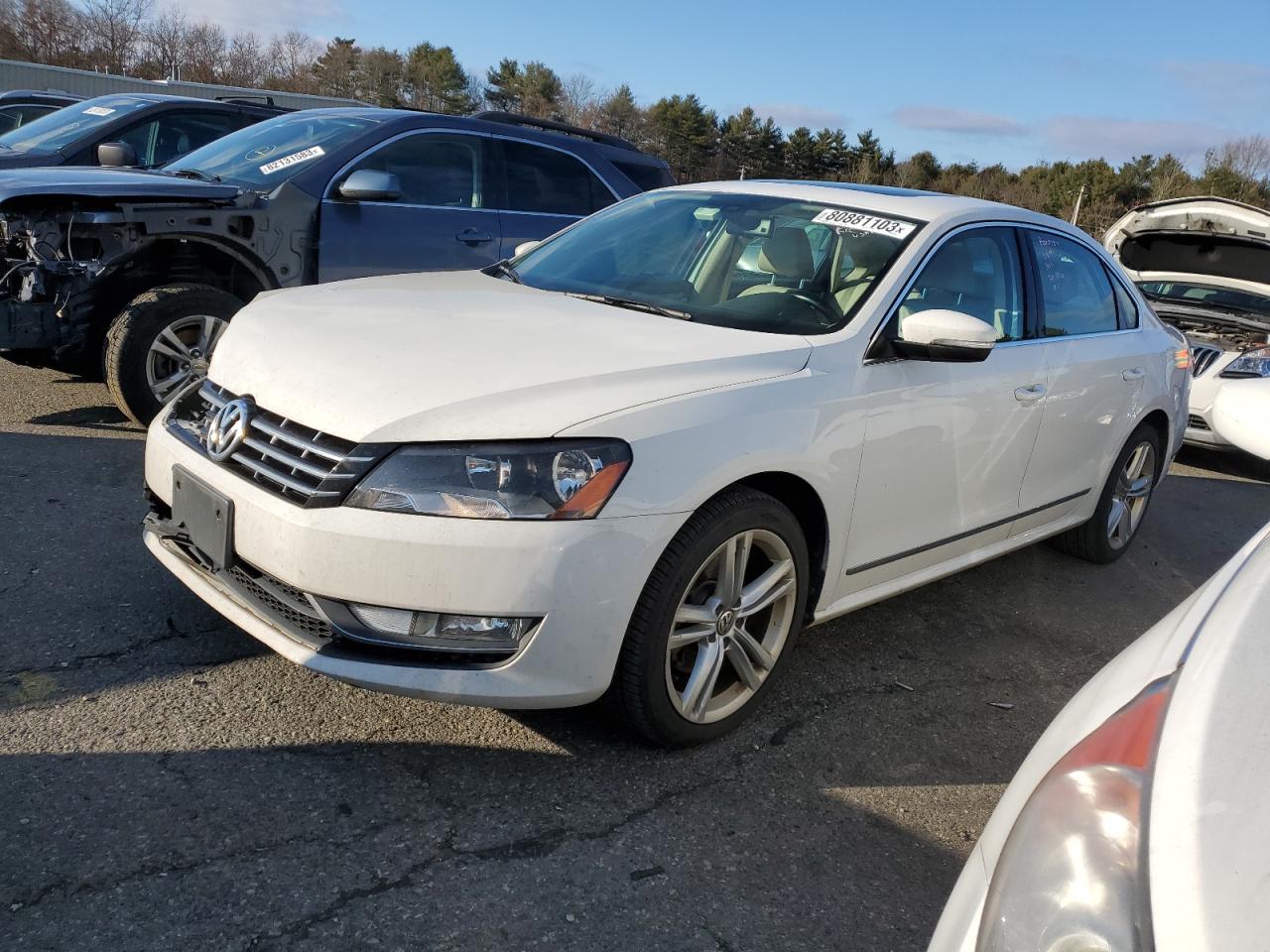 volkswagen passat 2013 1vwcn7a39ec040919