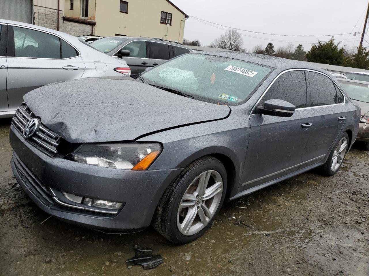 volkswagen passat 2014 1vwct7a31ec114498