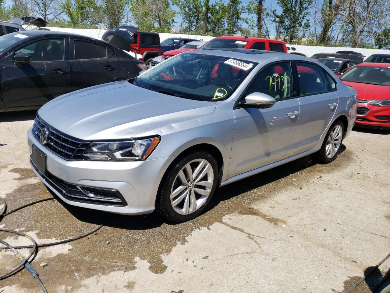 volkswagen passat 2019 1vwla7a34kc001288