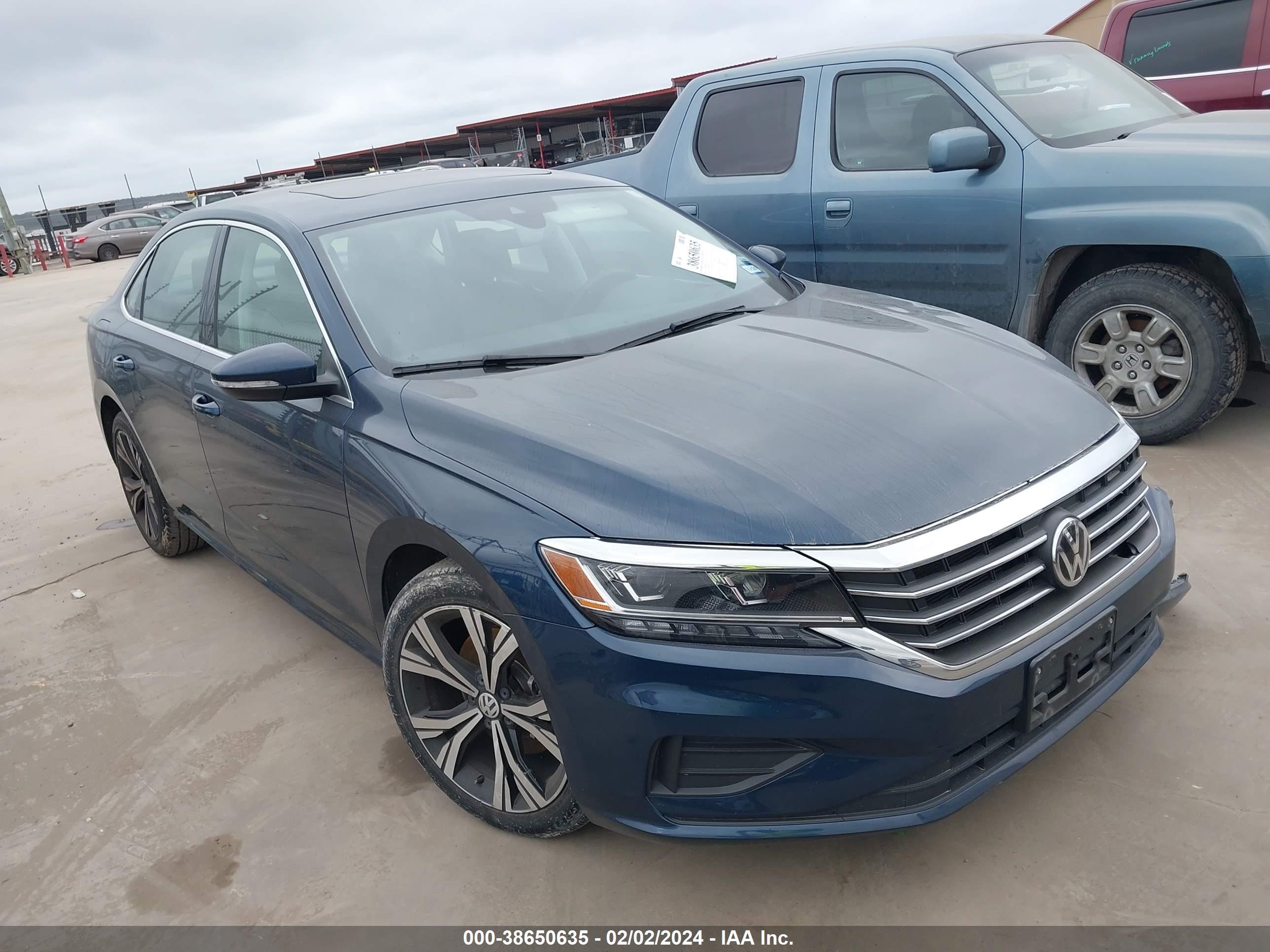 volkswagen passat 2021 1vwsa7a35mc010001