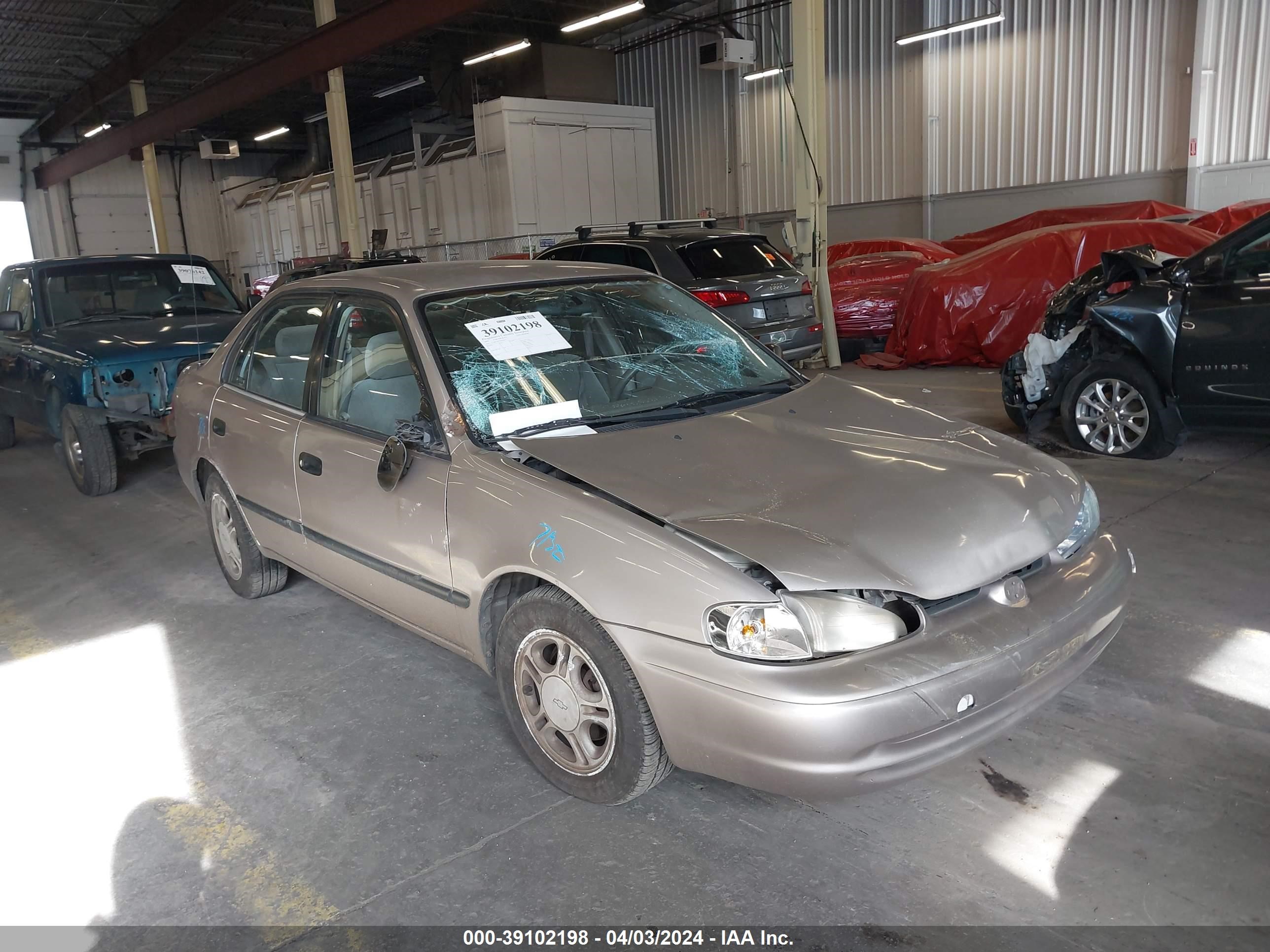 chevrolet prizm 2001 1y1sk52821z428292