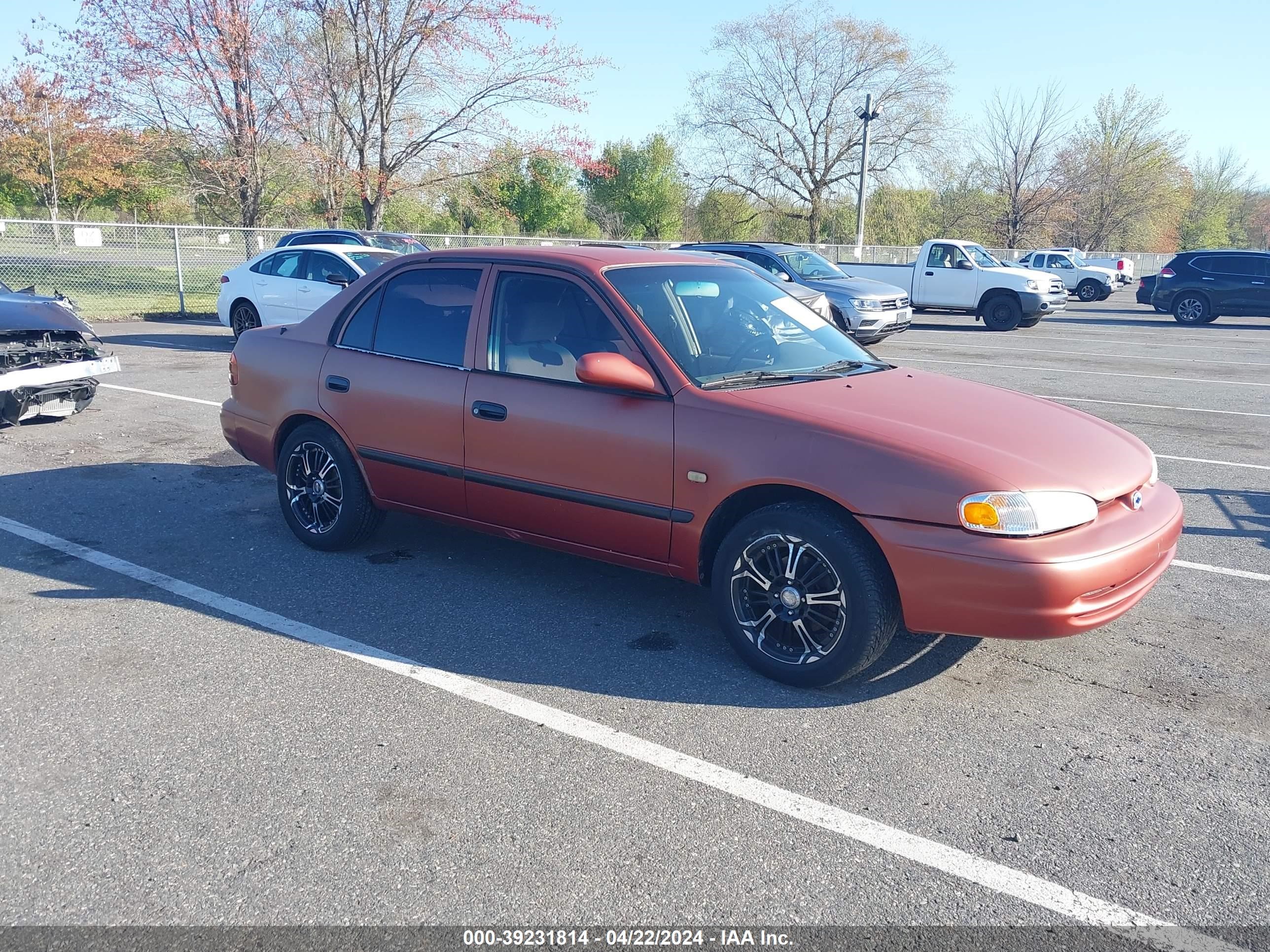 chevrolet prizm 1999 1y1sk5282xz428205