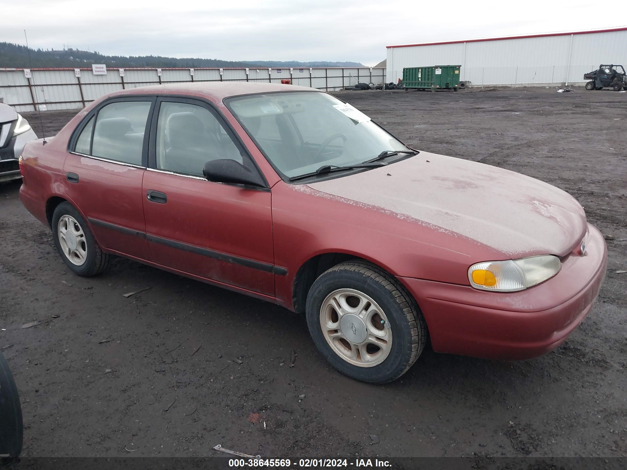 chevrolet prizm 1999 1y1sk5285xz404254