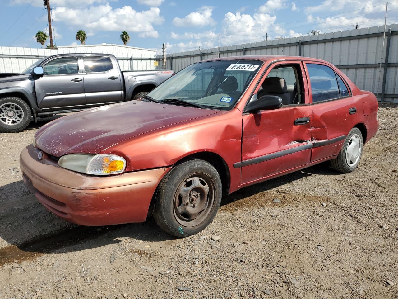 chevrolet prizm 2001 1y1sk52891z413837