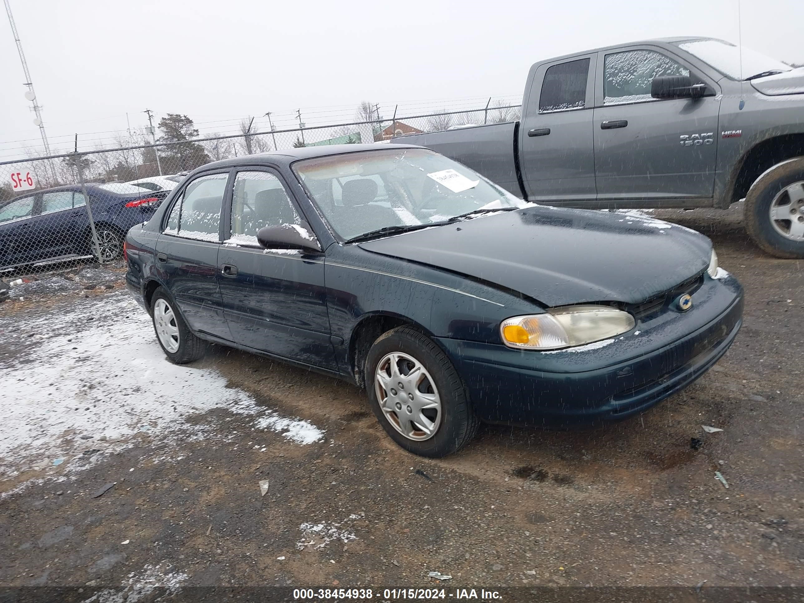 chevrolet prizm 1999 1y1sk528xxz444006