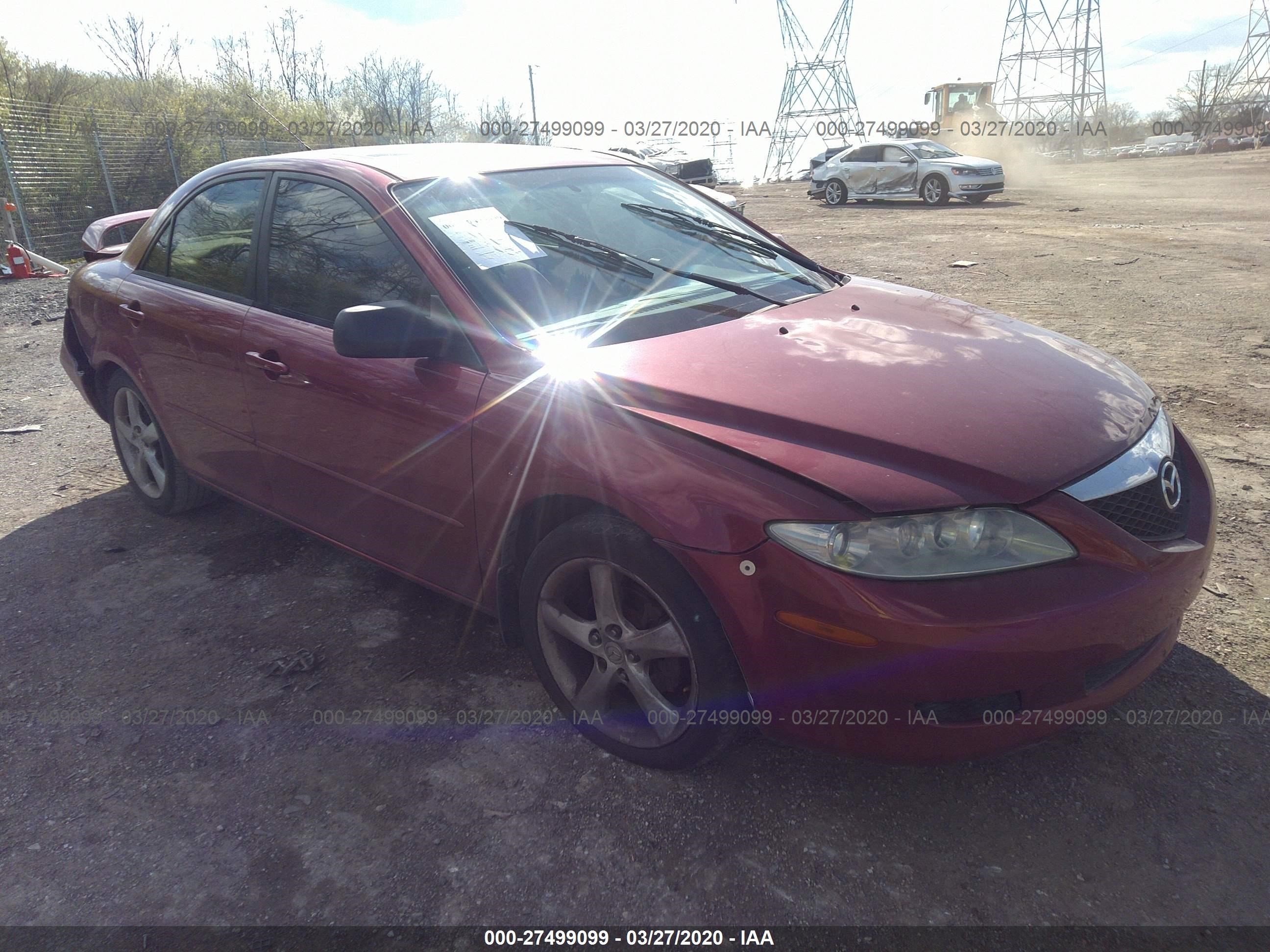 mazda 6 2004 1yvfp80c645n24593