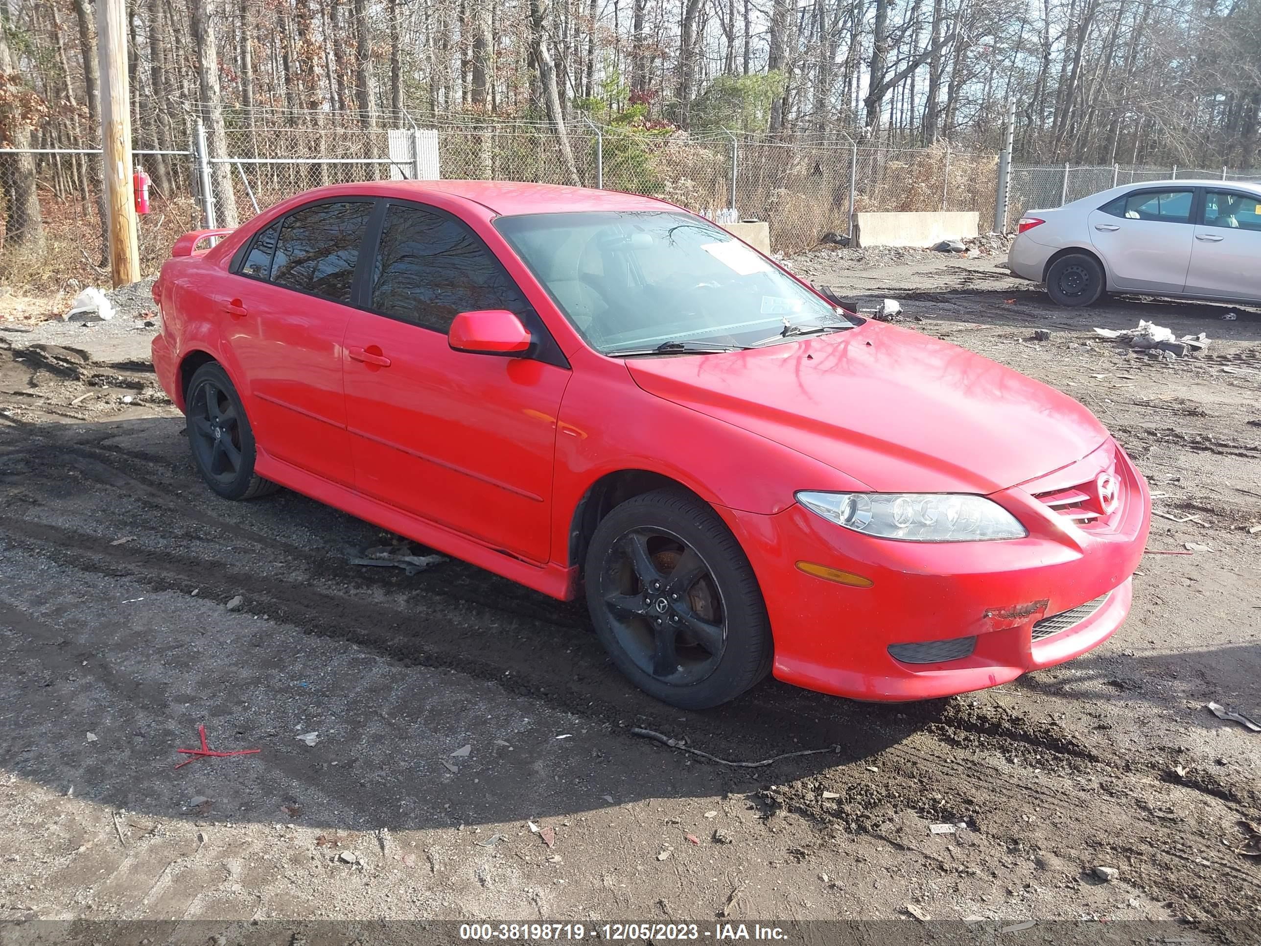 mazda 6 2004 1yvfp84c745n82724