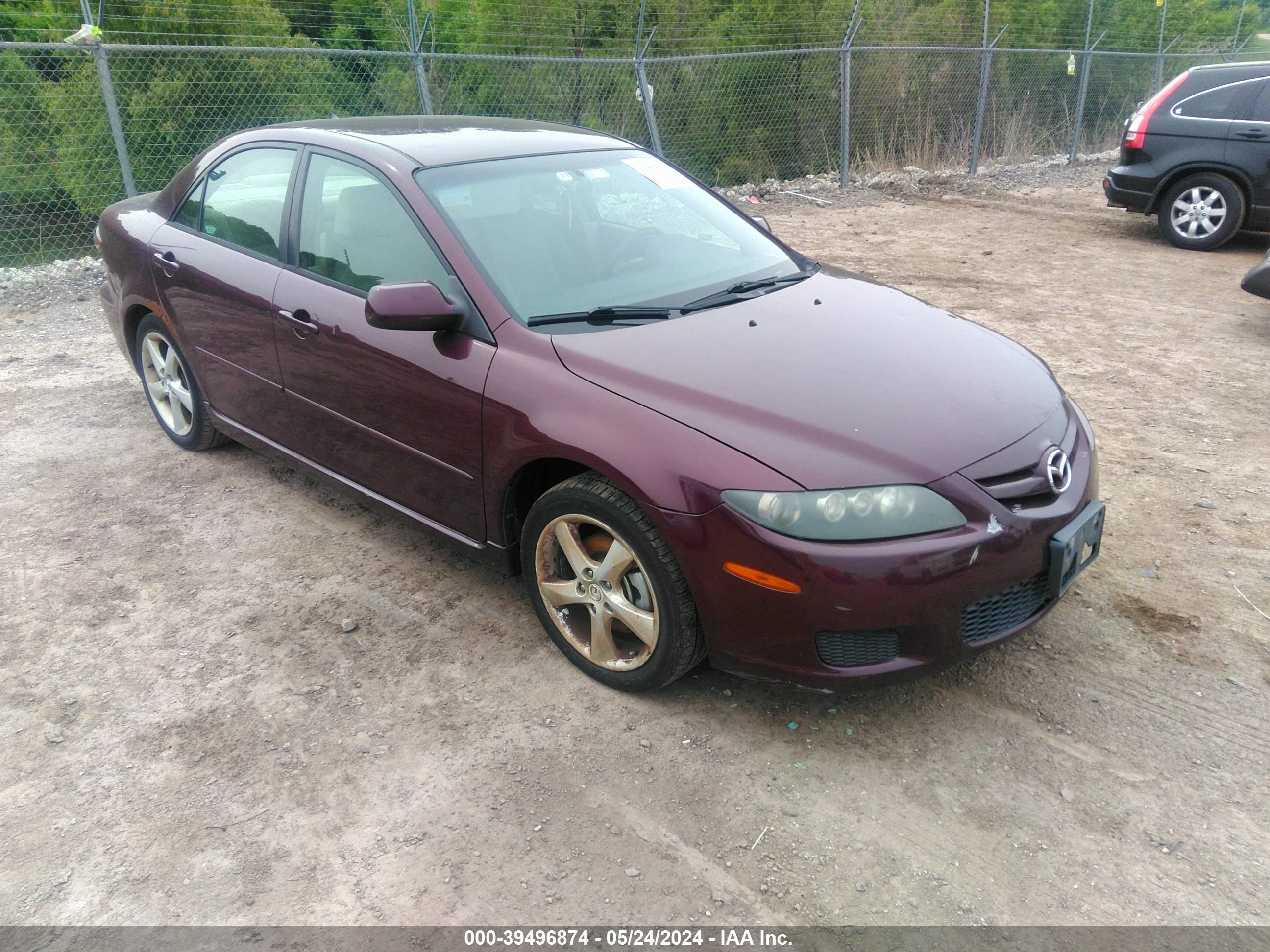 mazda 6 2007 1yvhp80c075m01658