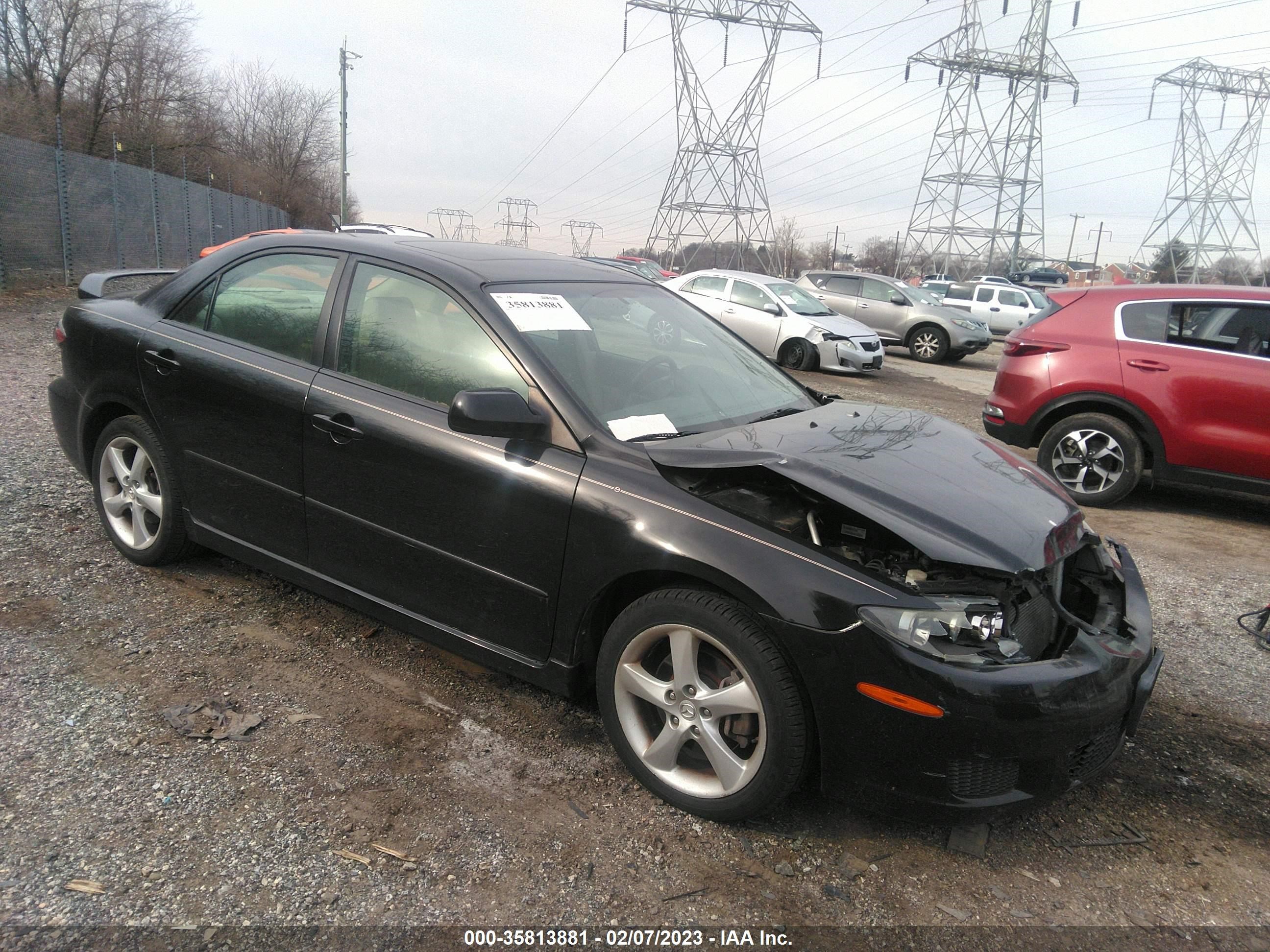 mazda 6 2008 1yvhp80c185m07311