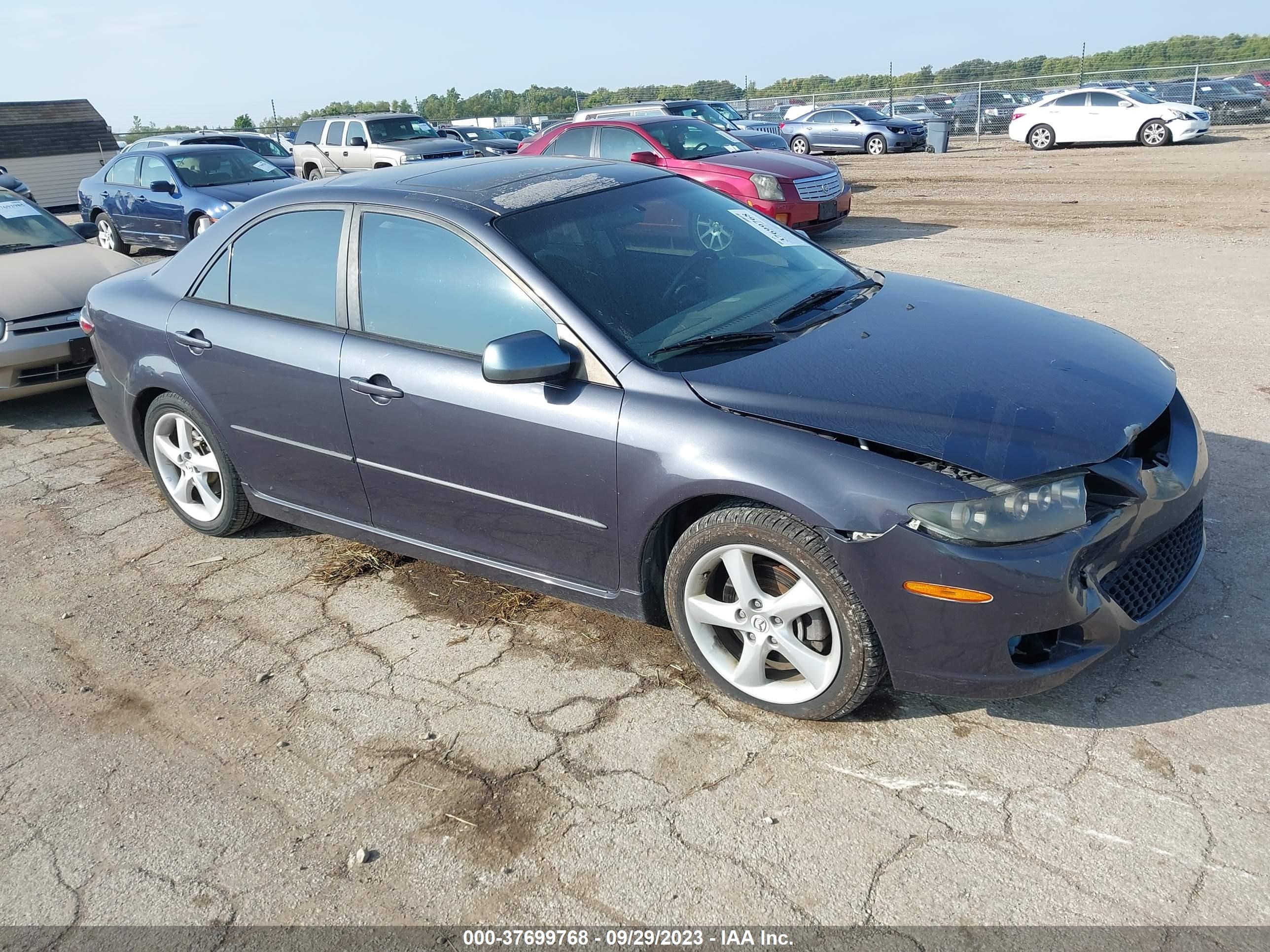 mazda 6 2007 1yvhp80c275m29297