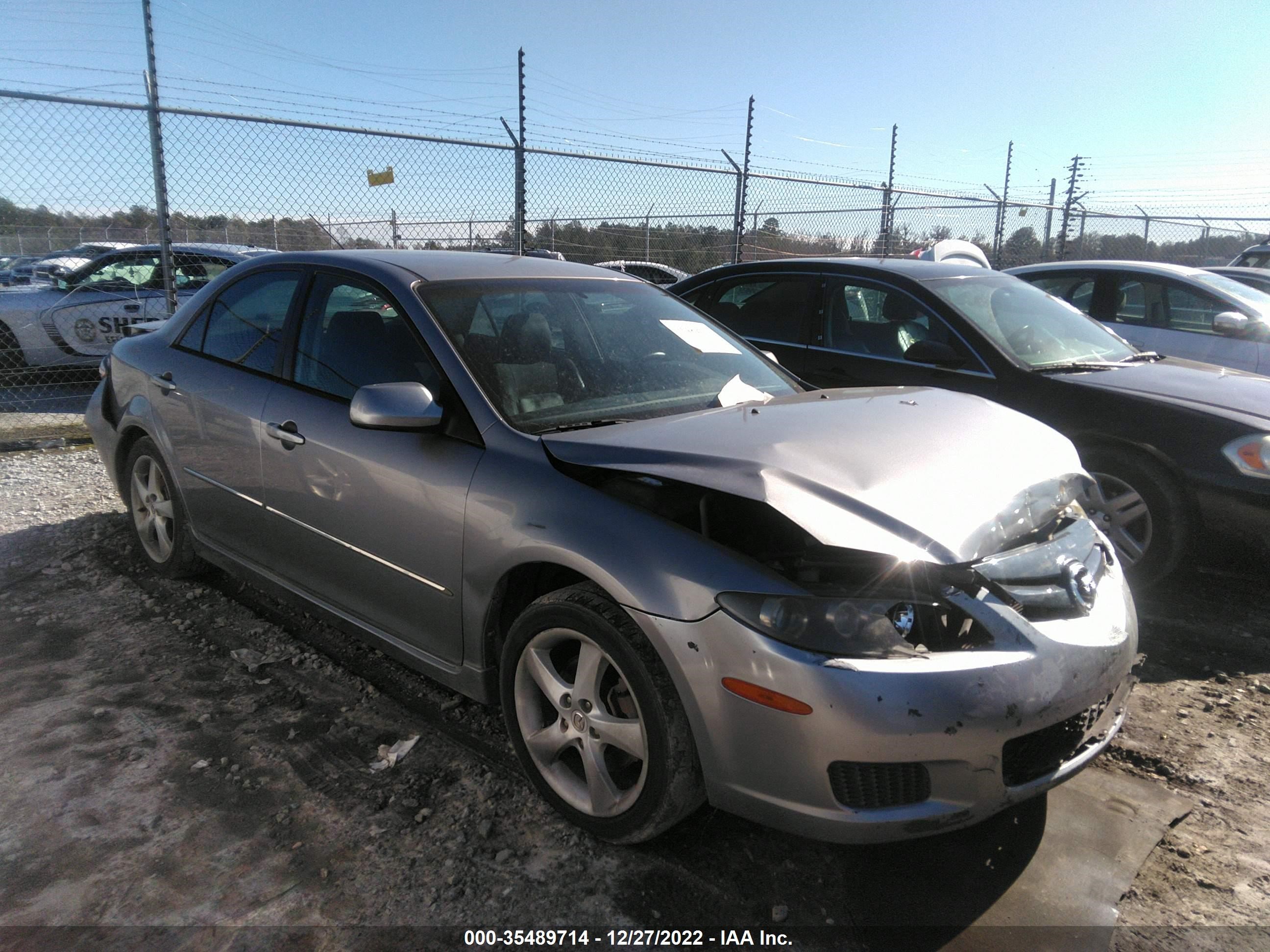 mazda 6 2007 1yvhp80c275m62557