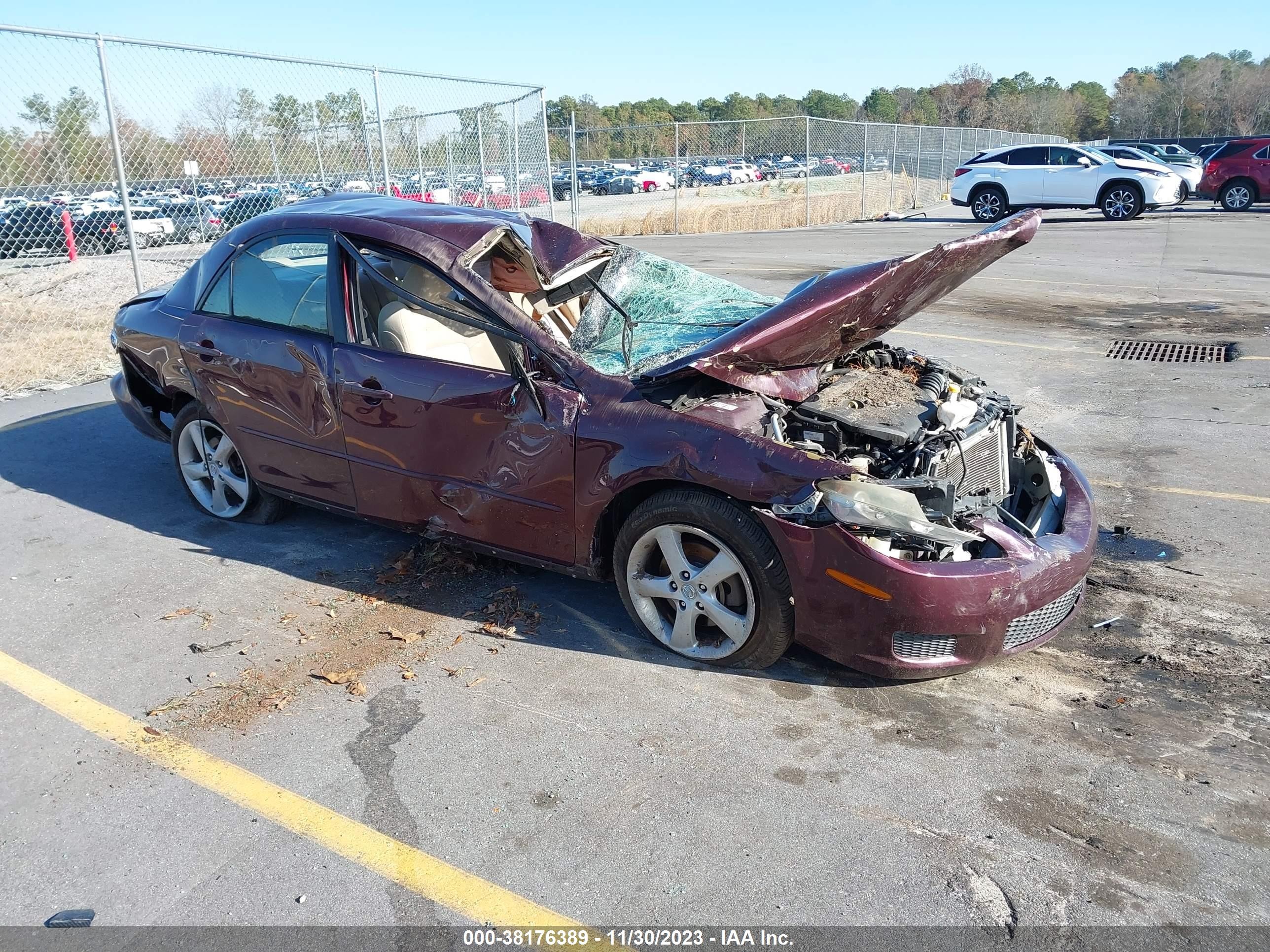 mazda 6 2008 1yvhp80c285m07964