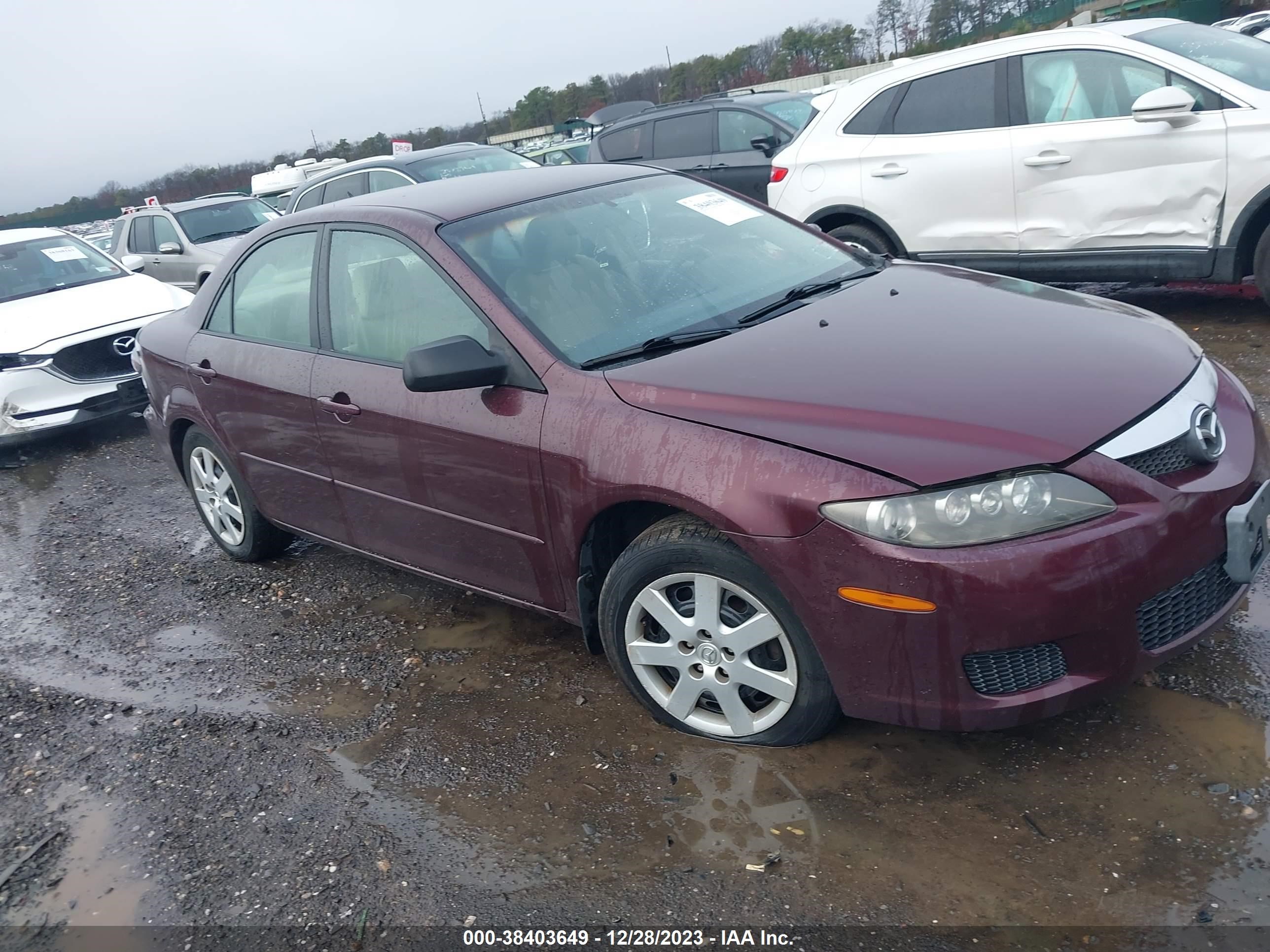 mazda 6 2007 1yvhp80c475m58557