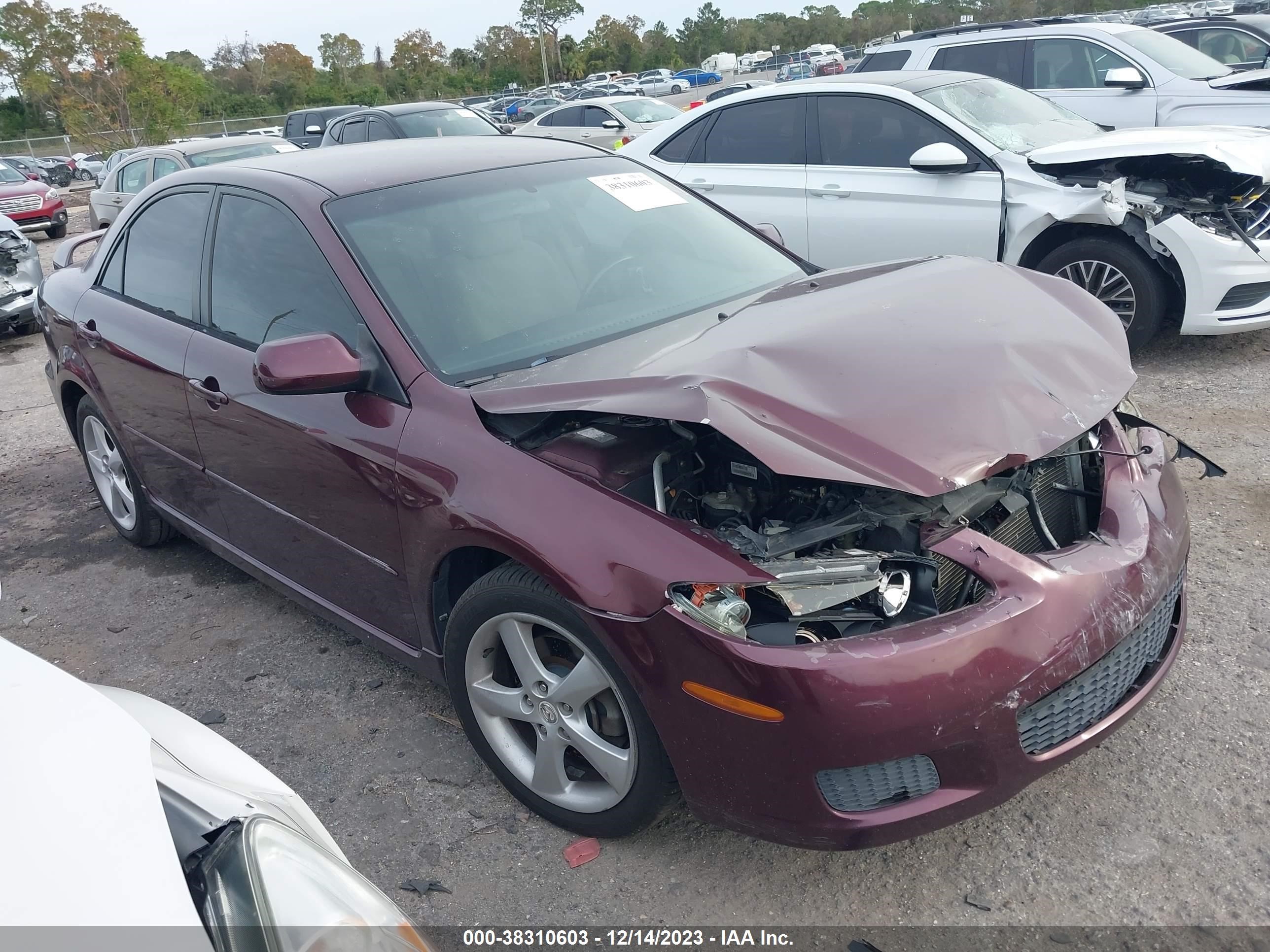 mazda 6 2007 1yvhp80c675m39573