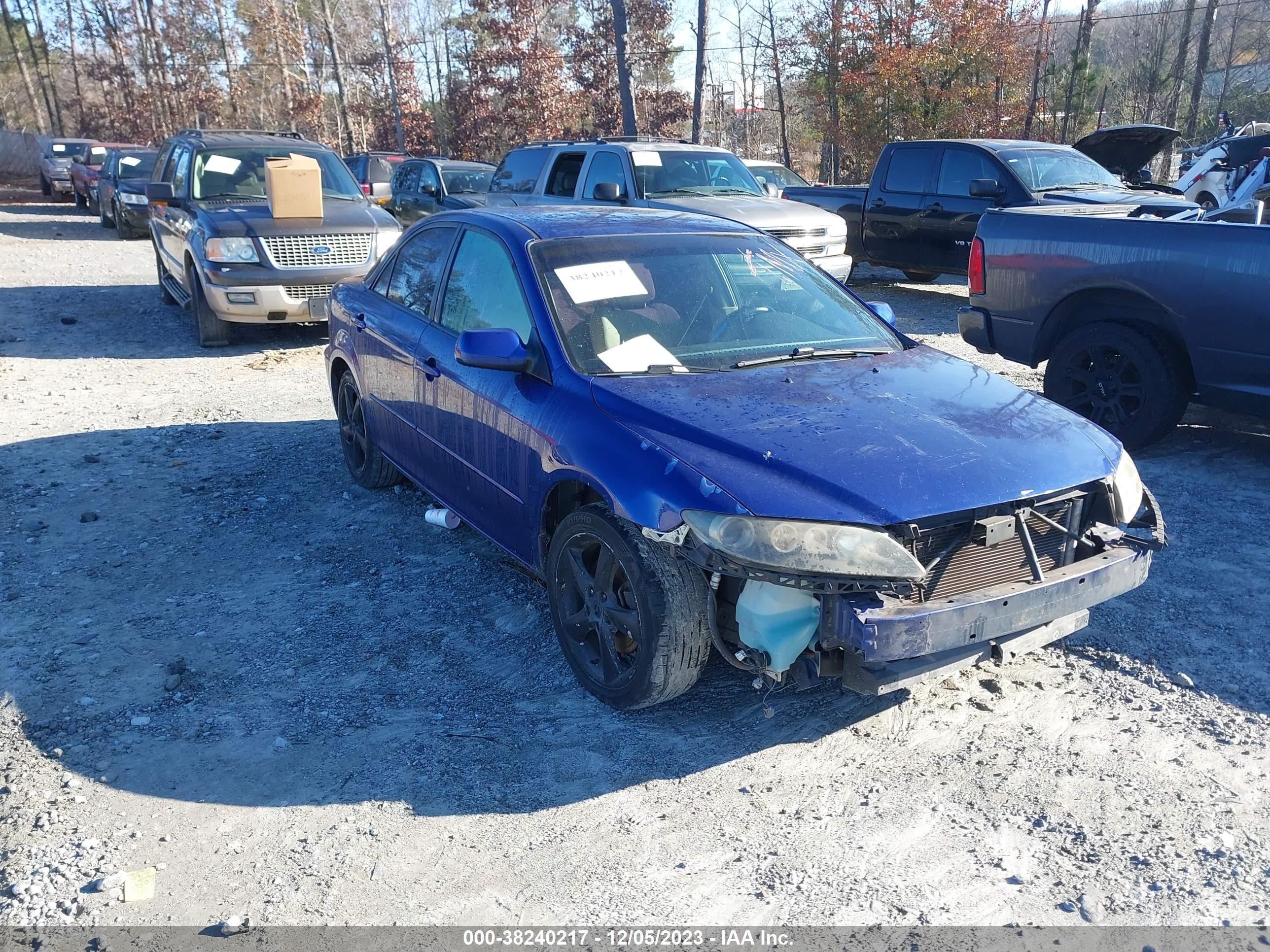 mazda 6 2006 1yvhp80d565m16132