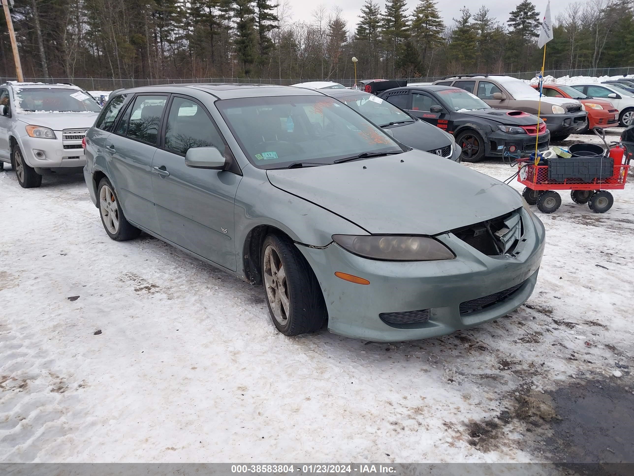 mazda 6 2004 1yvhp83d345n79919