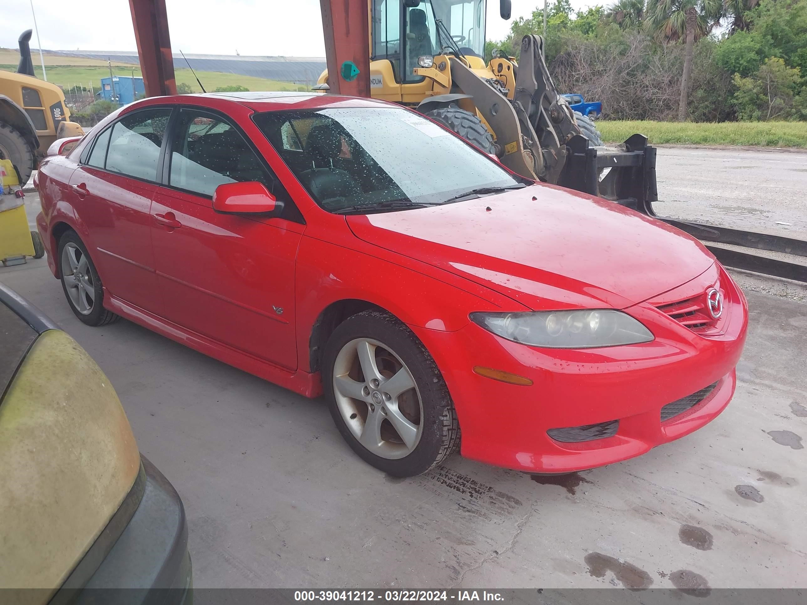 mazda 6 2005 1yvhp84d955m74849