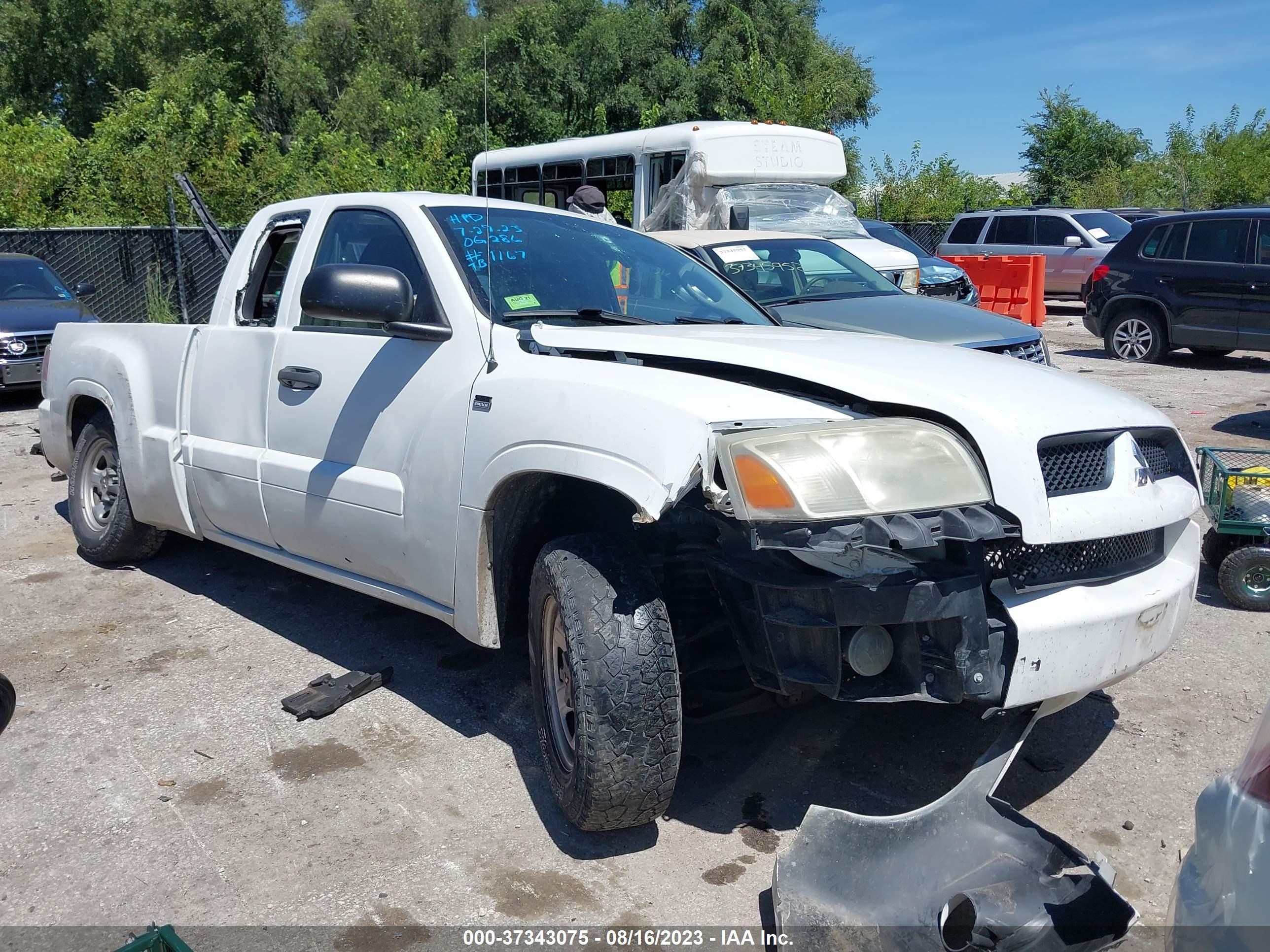 mitsubishi raider 2008 1z7hc22k88s572717