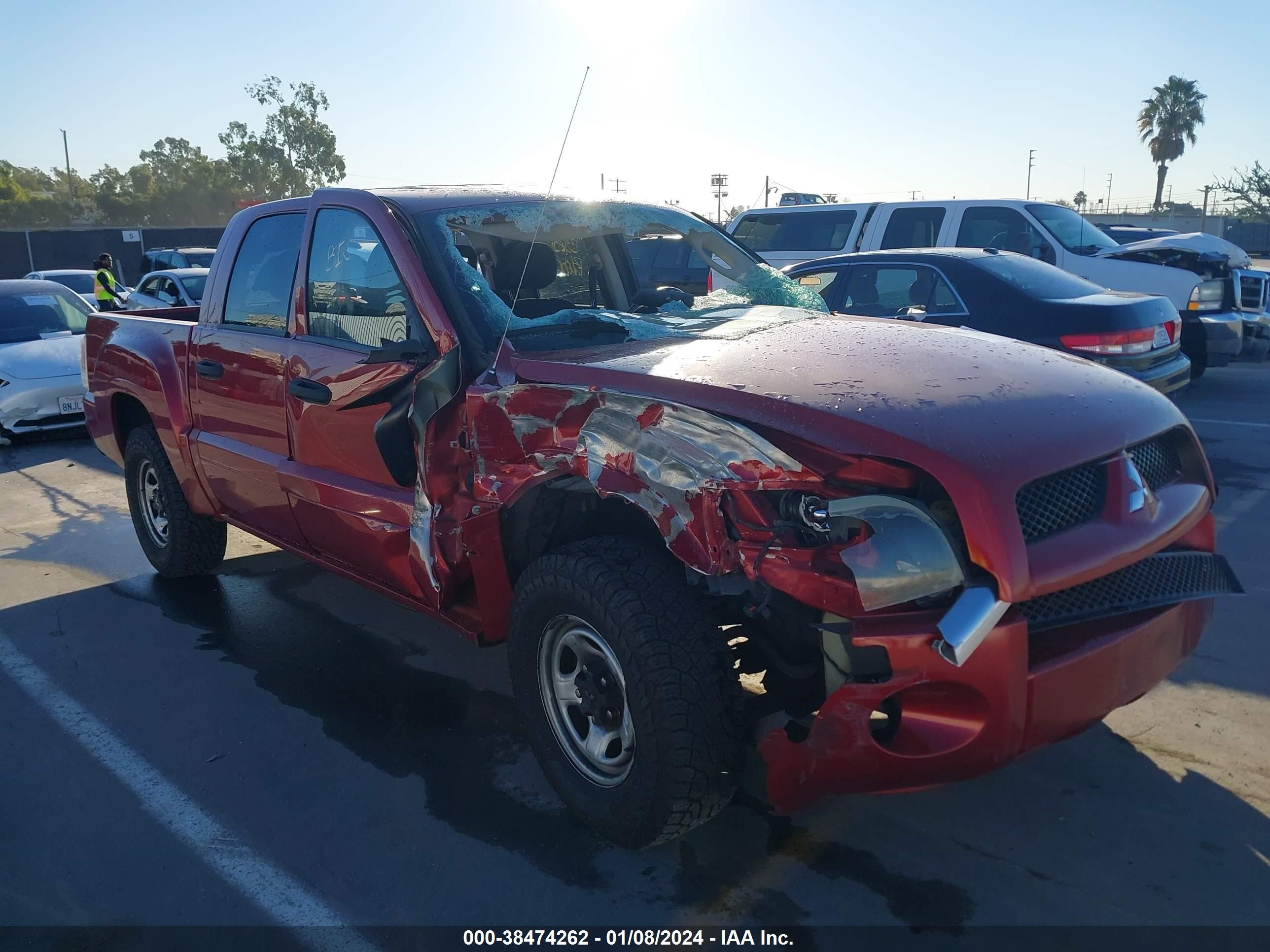 mitsubishi raider 2007 1z7hc28k07s163066