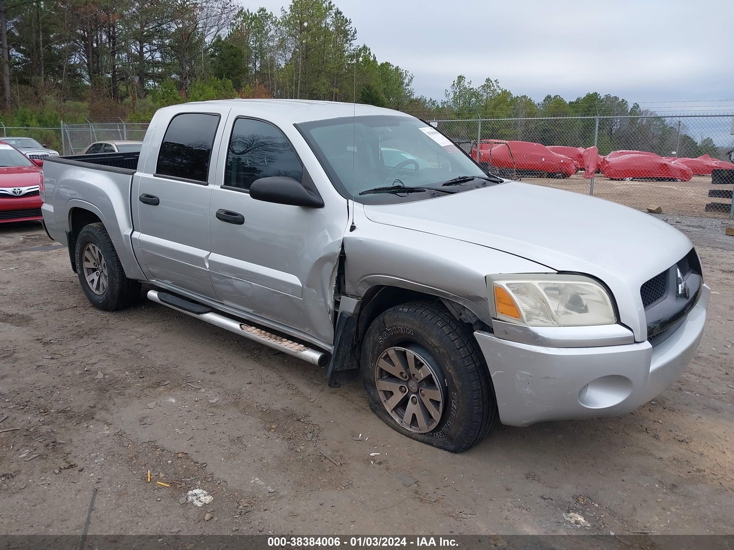 mitsubishi raider 2007 1z7hc28k27s109607