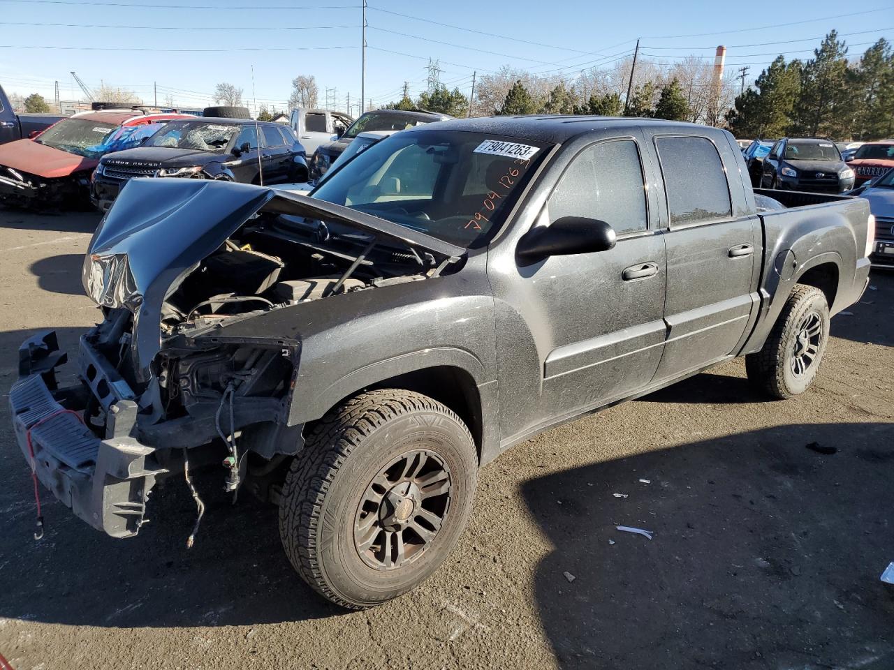 mitsubishi raider 2008 1z7hc28k28s619554