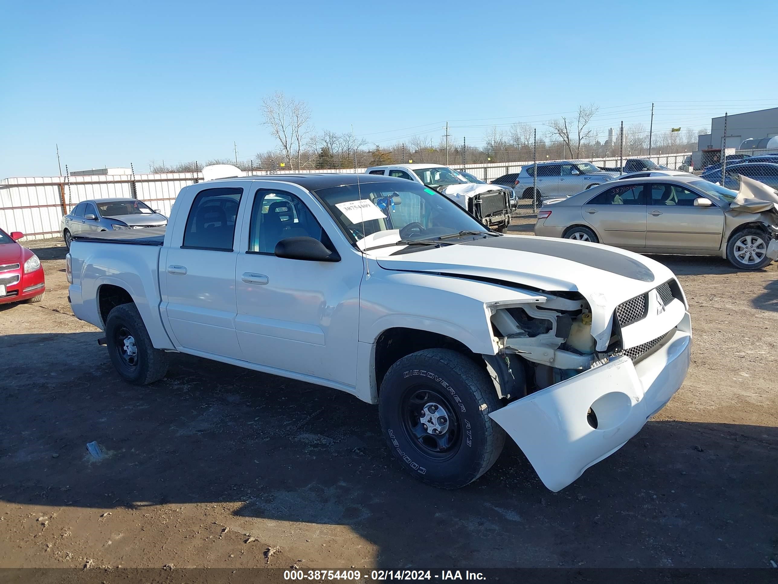 mitsubishi raider 2007 1z7hc28k37s163207