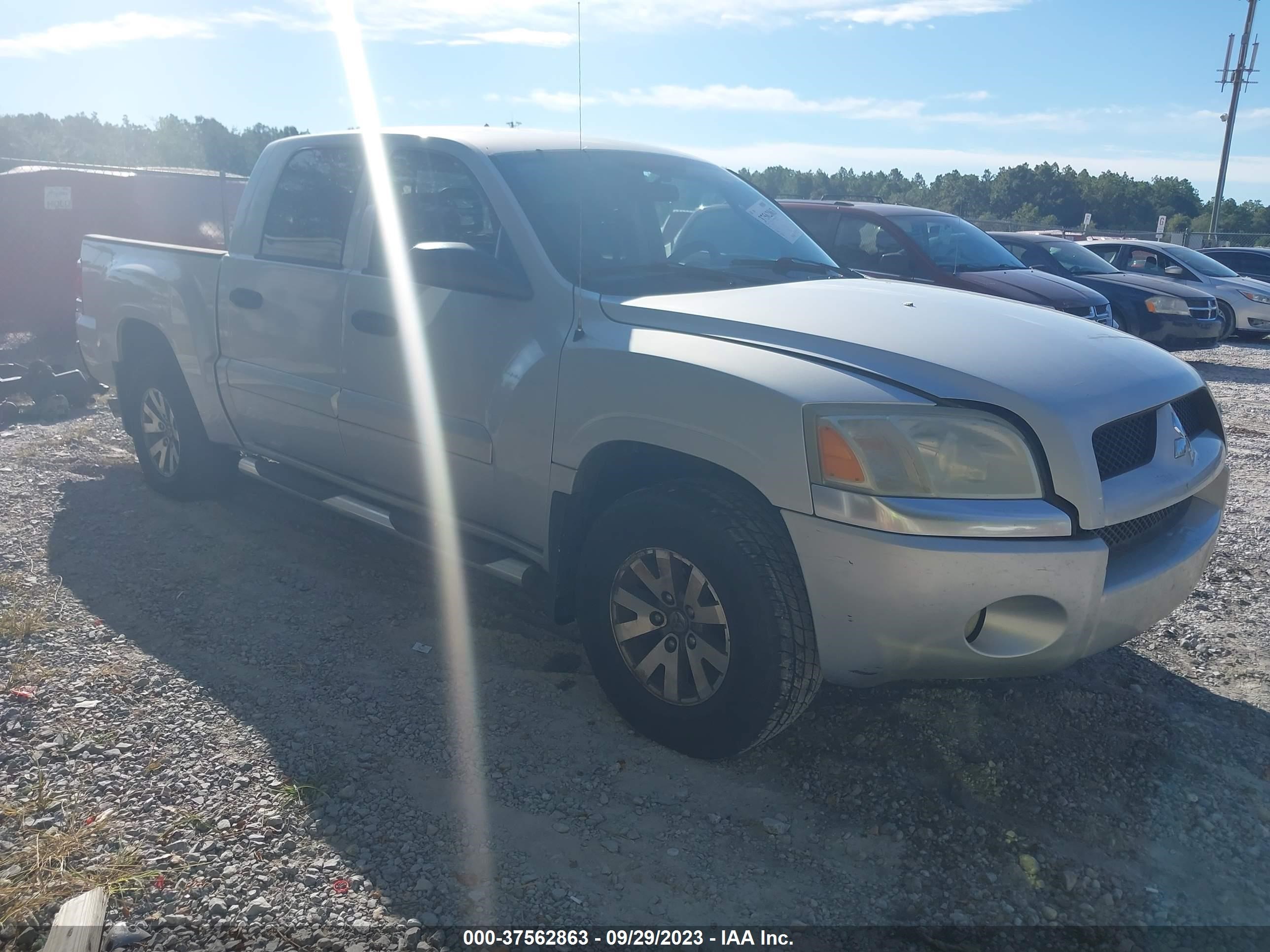 mitsubishi raider 2007 1z7hc28k37s265722