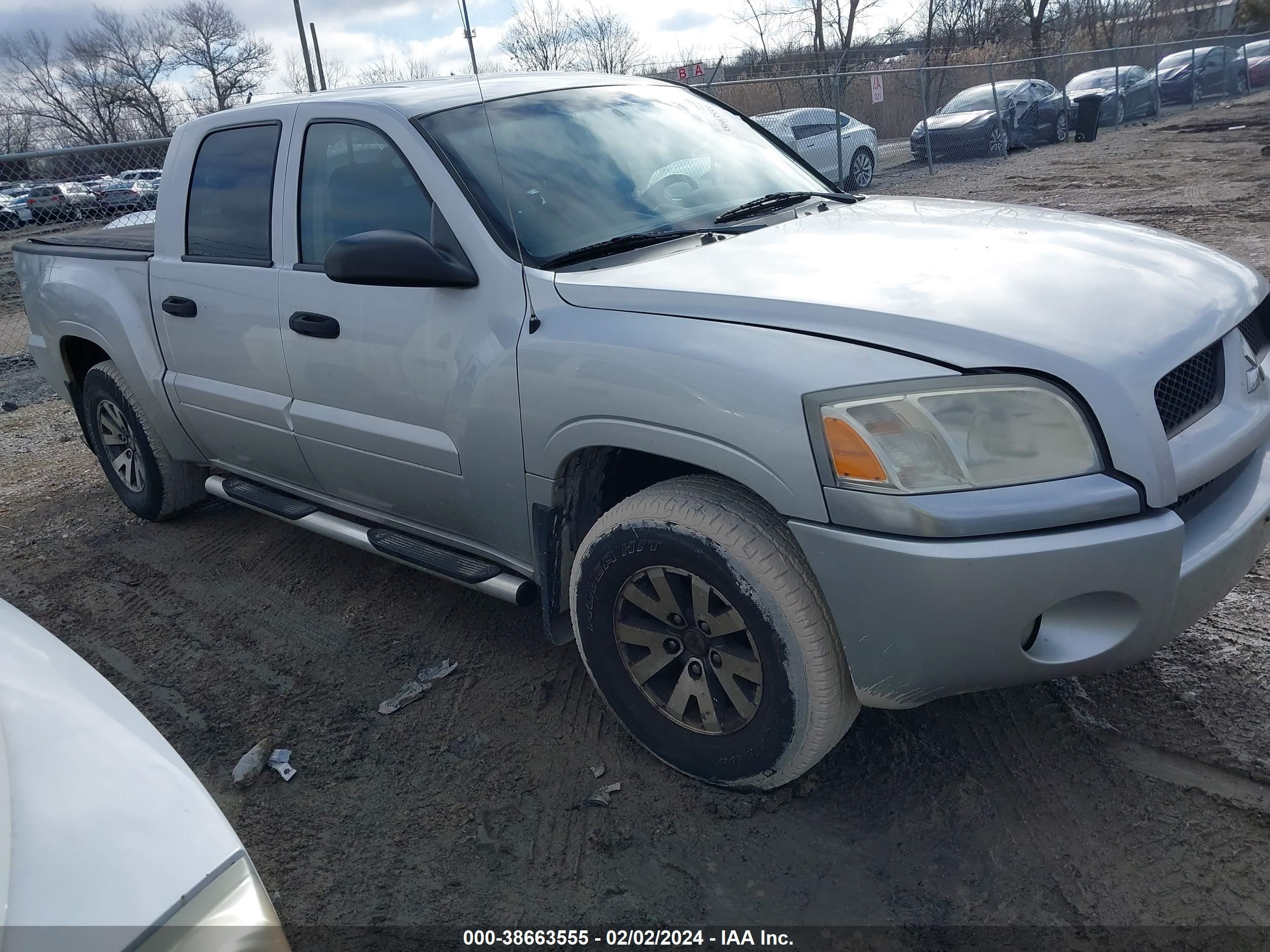 mitsubishi raider 2007 1z7hc28k87s185137