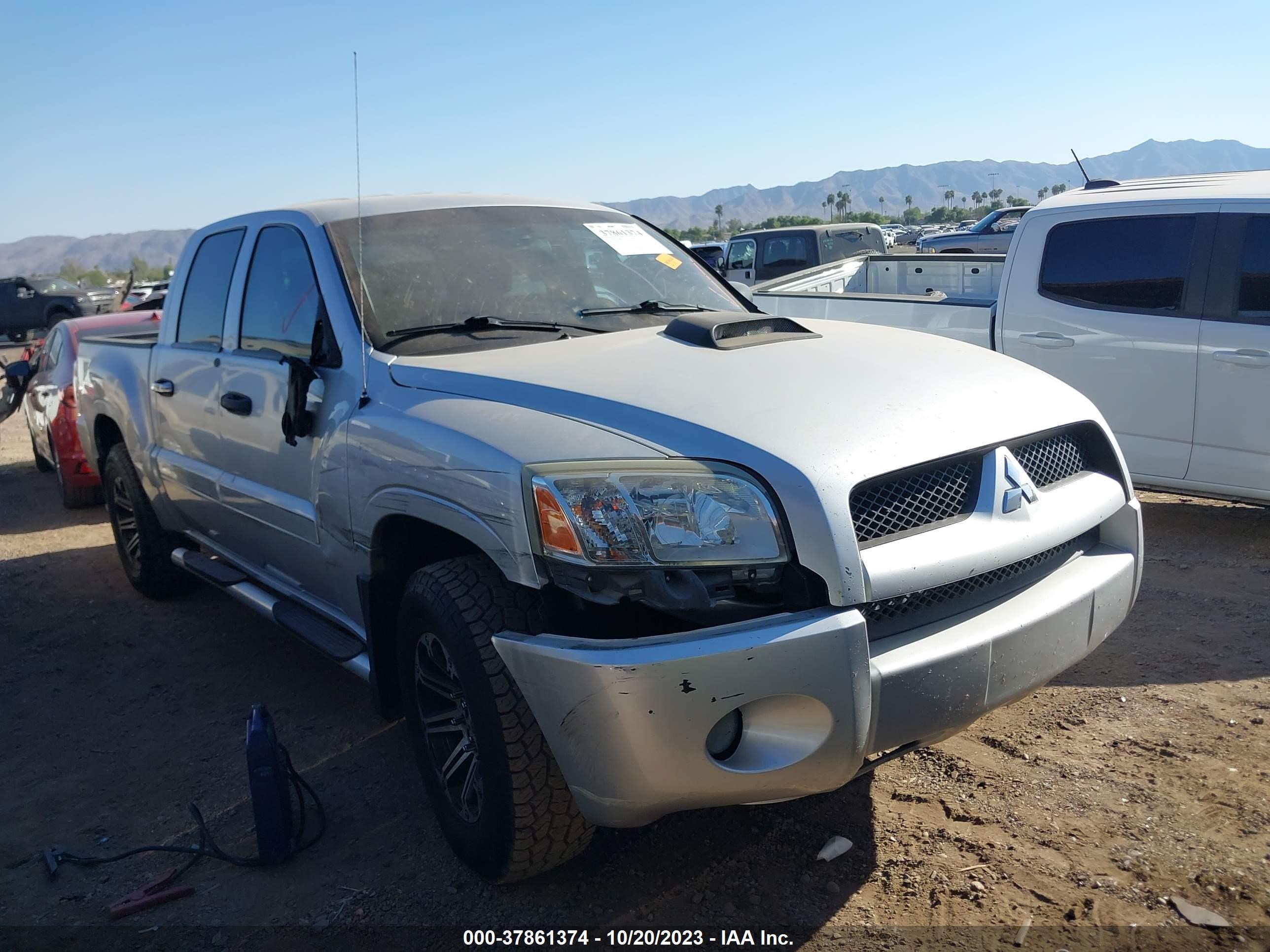 mitsubishi raider 2007 1z7hc28k97s213446