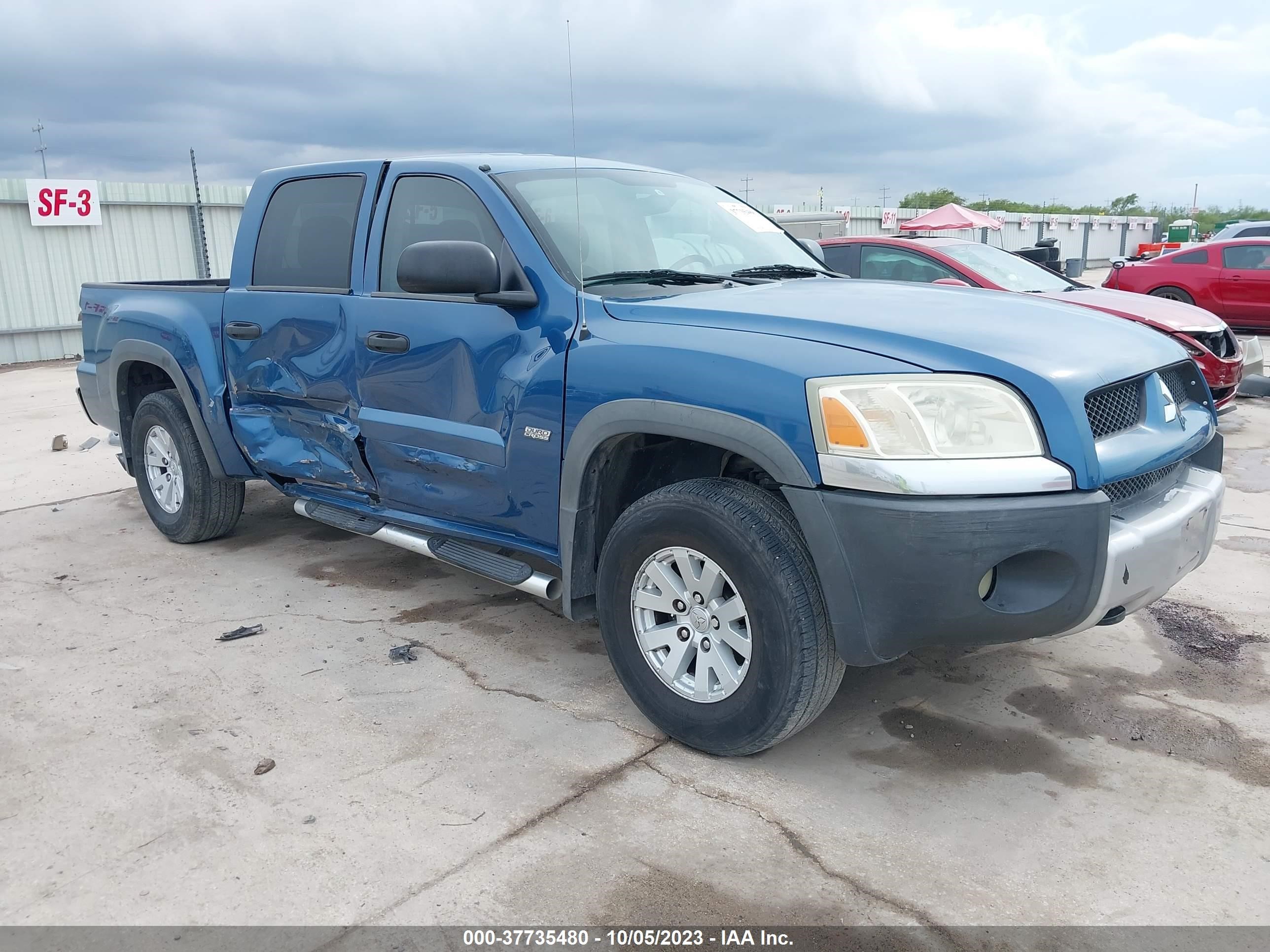 mitsubishi raider 2006 1z7hc38k26s575932