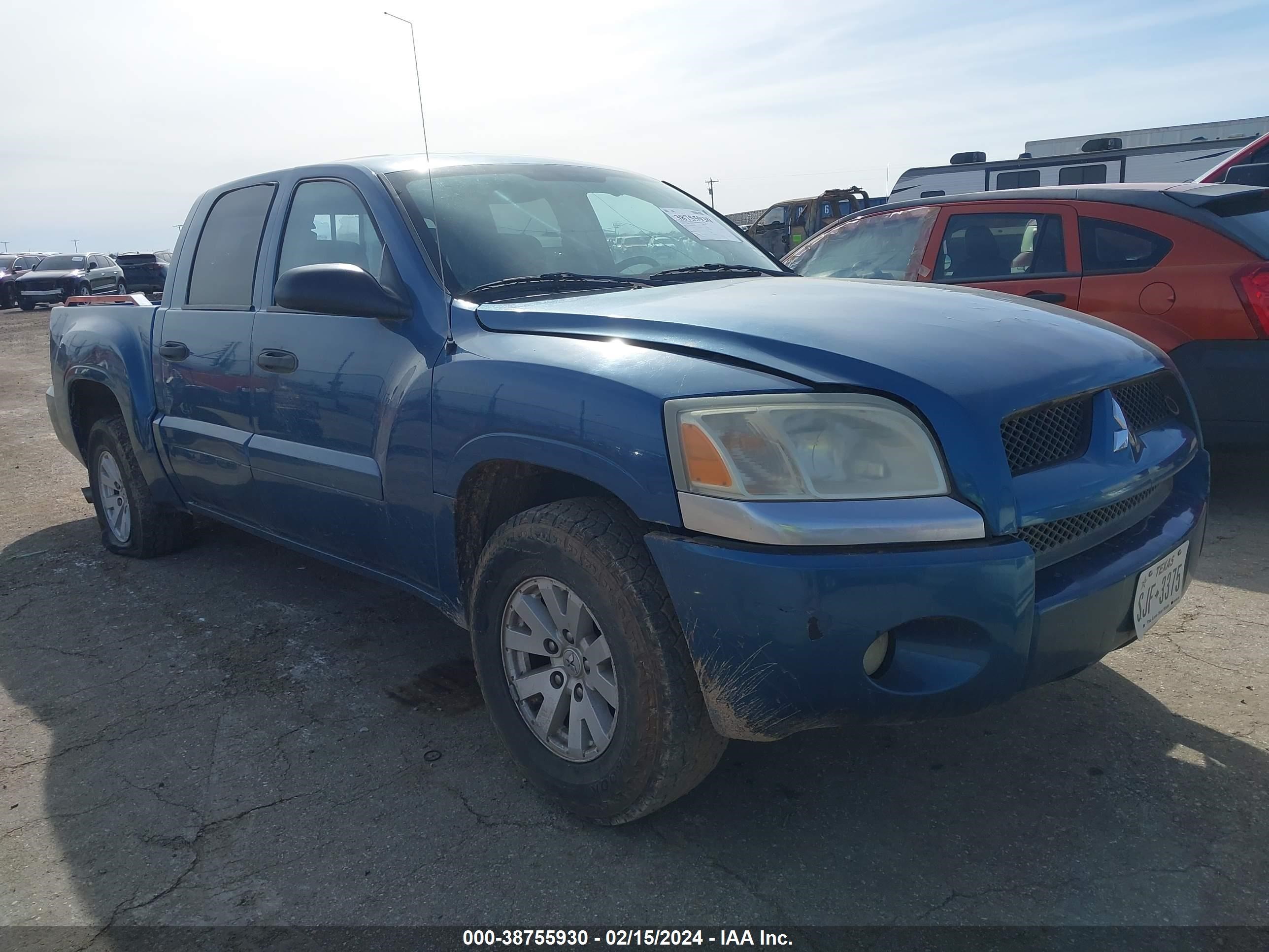 mitsubishi raider 2006 1z7ht28k36s582270