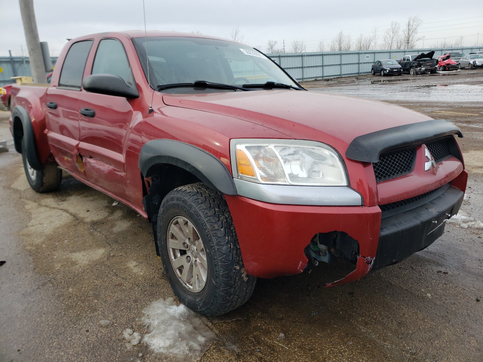 mitsubishi raider ls 2006 1z7ht28k86s529323