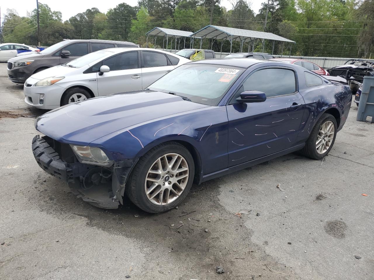 ford mustang 2012 1zvbp8am0c5277272