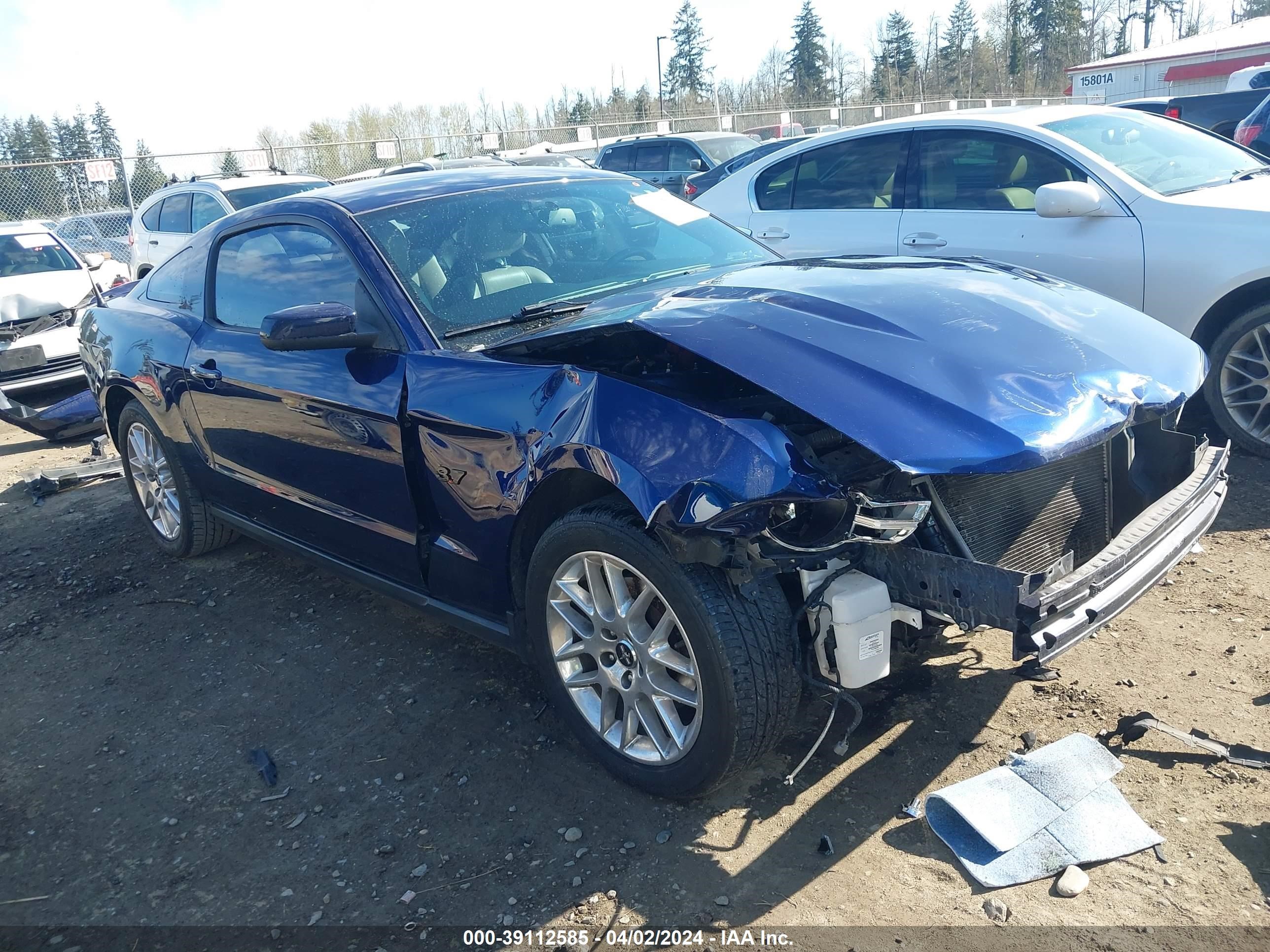 ford mustang 2012 1zvbp8amxc5241492