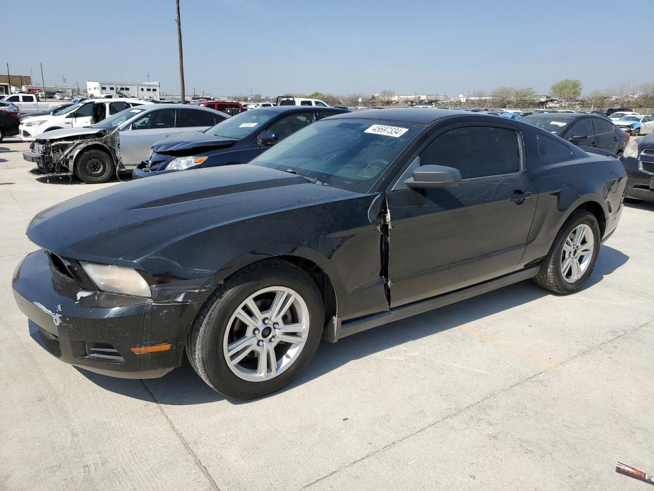 ford mustang 2010 1zvbp8an2a5100728
