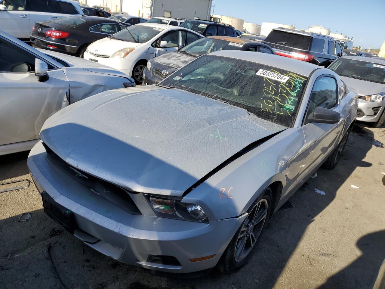 ford mustang 2010 1zvbp8an2a5176448