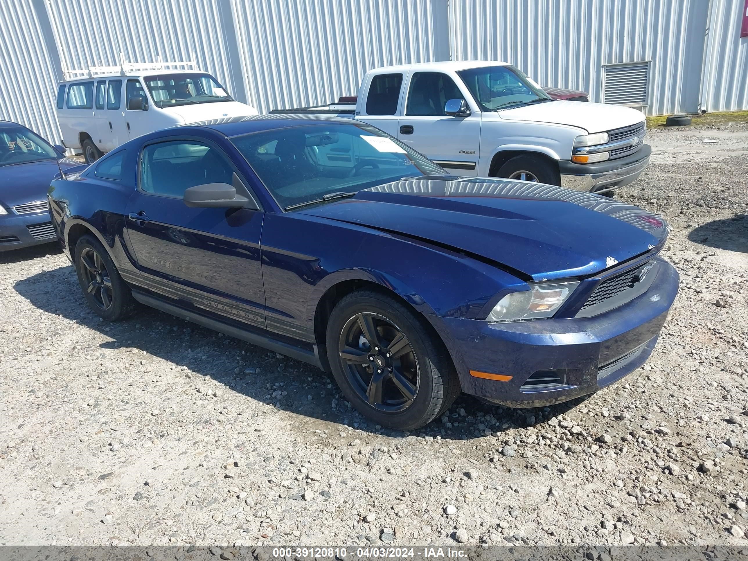 ford mustang 2010 1zvbp8an9a5164345