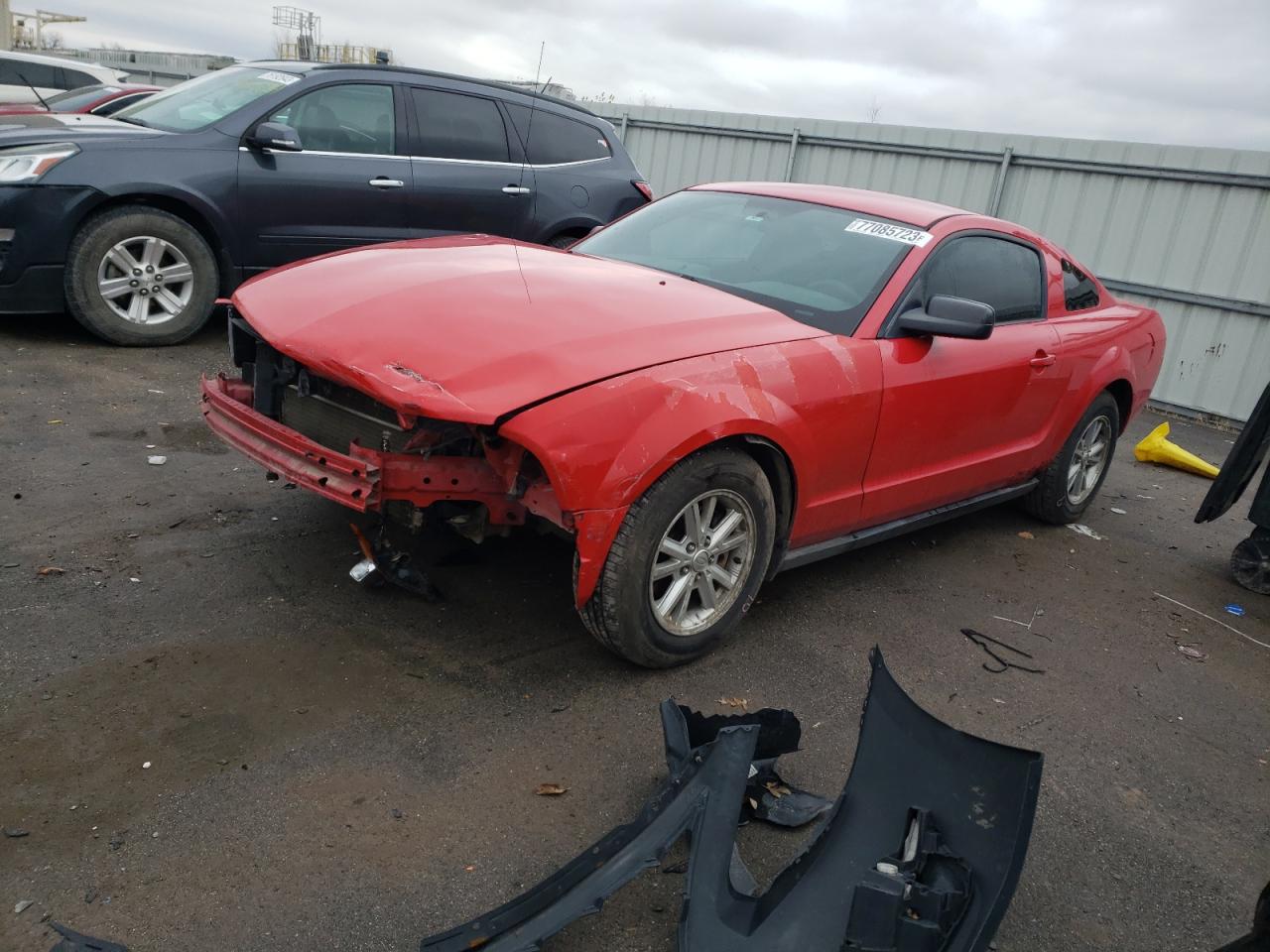 ford mustang 2007 1zvft80n075333286